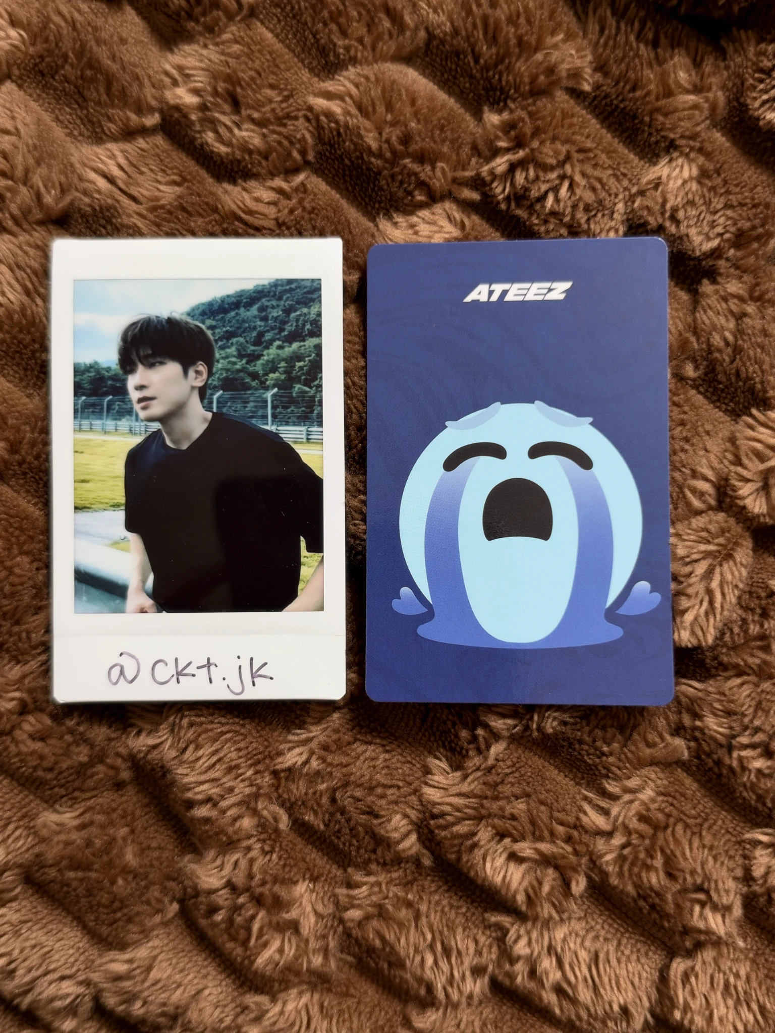 ATEEZ Yeosang ATEEZ - Yeosang - Golden Hour : Part.4 Album US exclusive album photocard listing photo 2