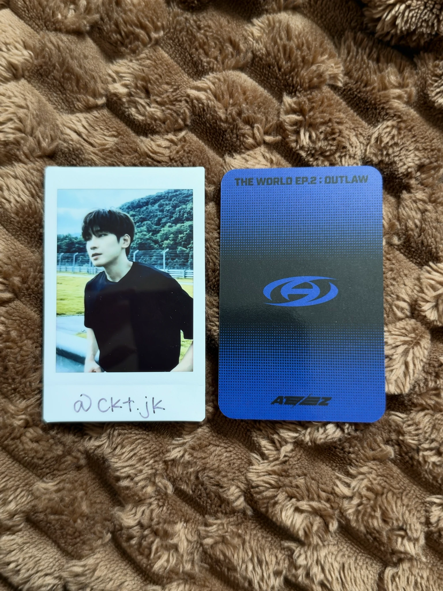 ATEEZ Mingi ATEEZ - Mingi - THE WORLD EP.2 : OUTLAW Album album photocard platform version listing photo 2