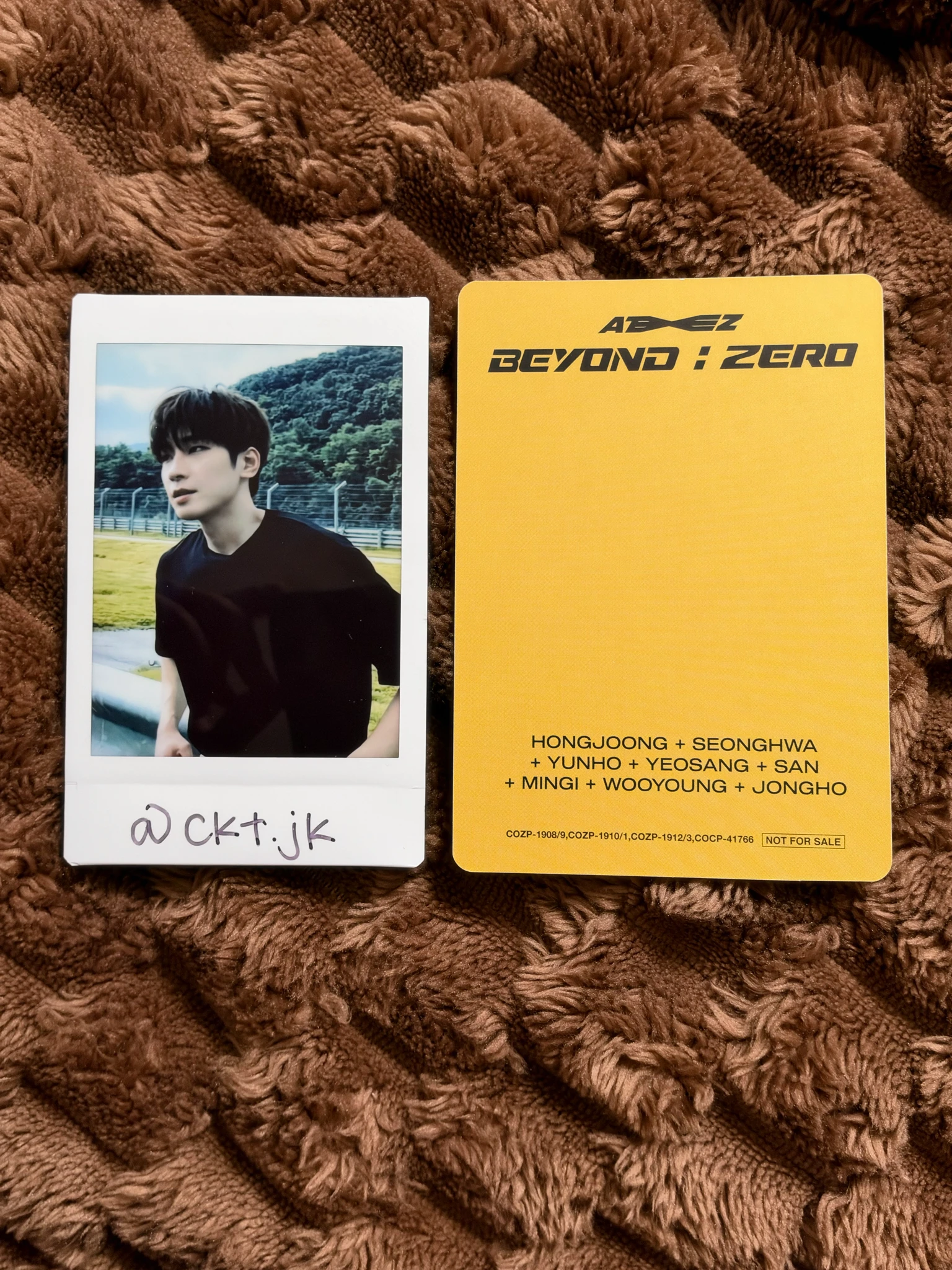 ATEEZ Seonghwa ATEEZ - Seonghwa - BEYOND : ZERO Album A version listing photo 2