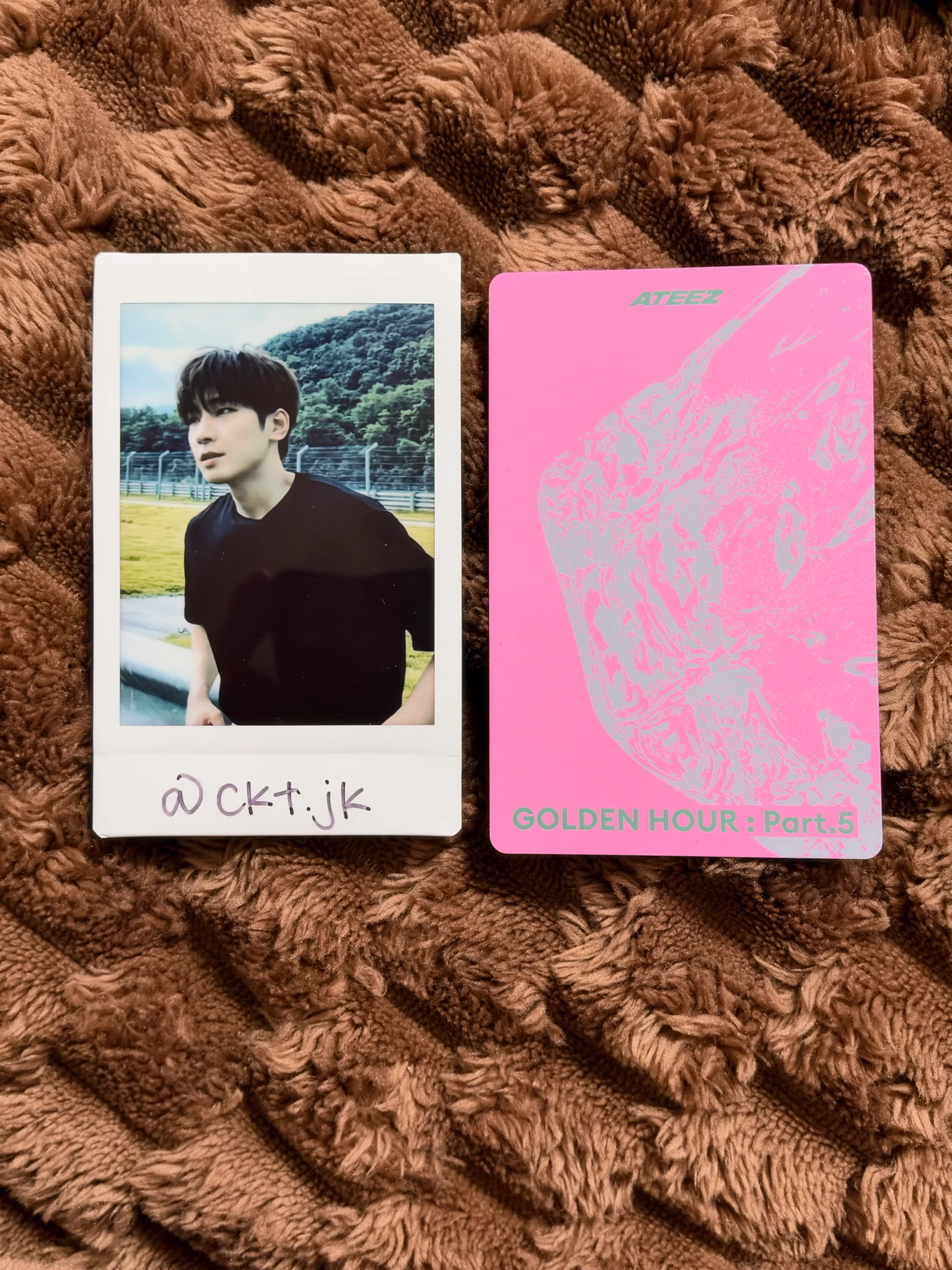 ATEEZ Yunho ATEEZ - Yunho - GOLDEN HOUR : Part.5 Album album photocard version 1 A version listing photo 2