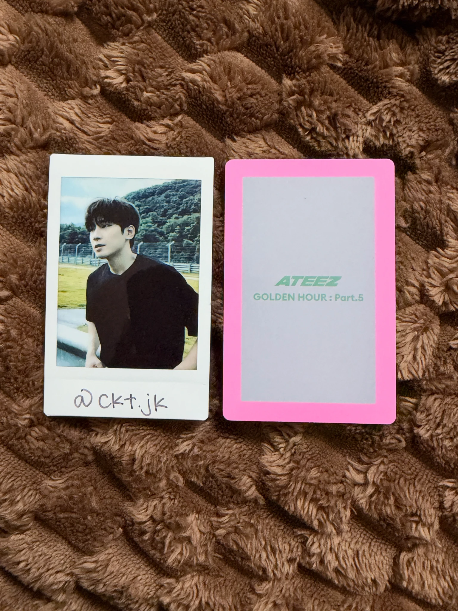 ATEEZ Jongho ATEEZ - Jongho - GOLDEN HOUR : Part.5 Album album photocard listing photo 2