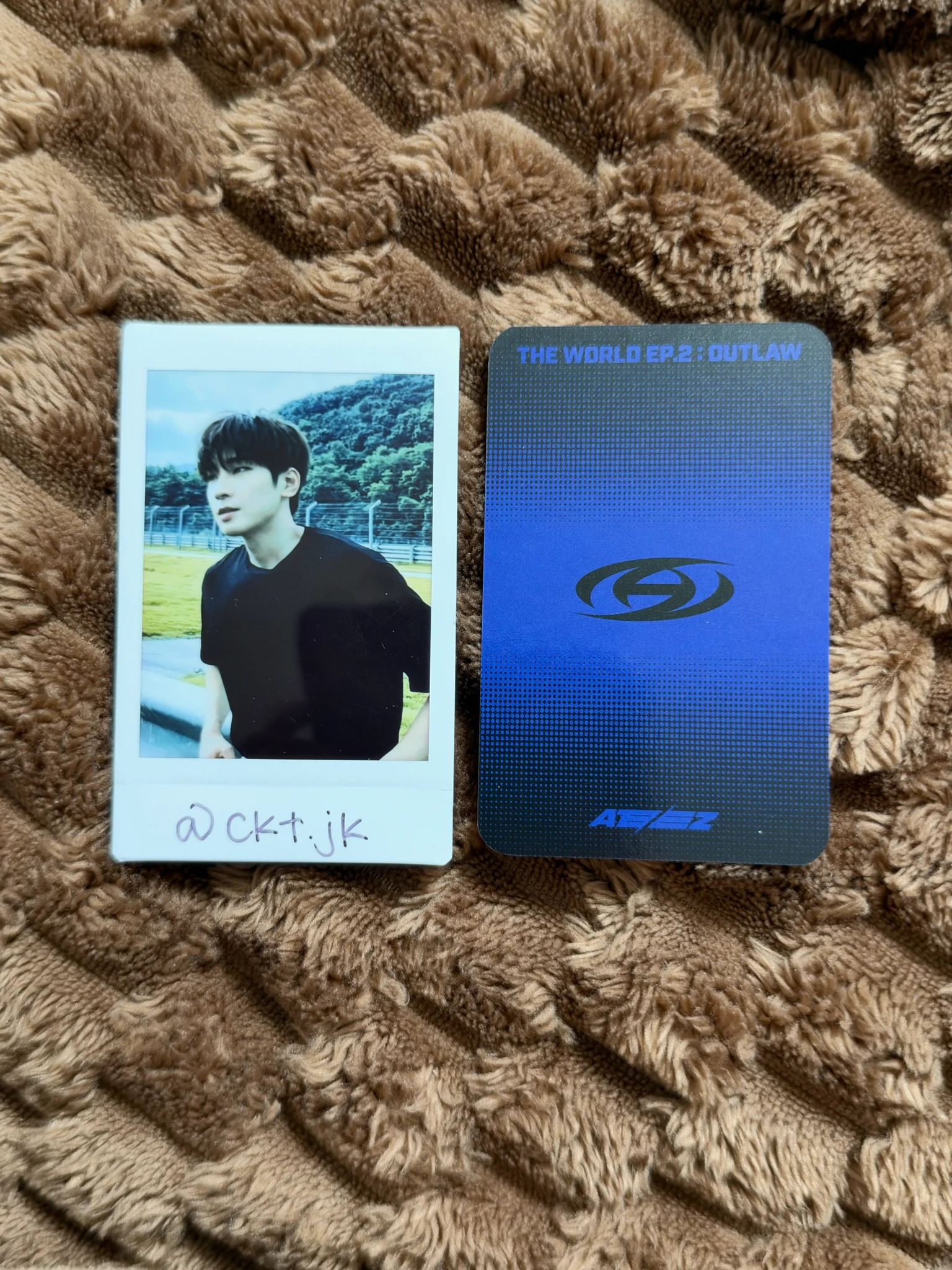 ATEEZ Mingi ATEEZ - Mingi - THE WORLD EP.2 : OUTLAW Album album photocard platform version listing photo 2
