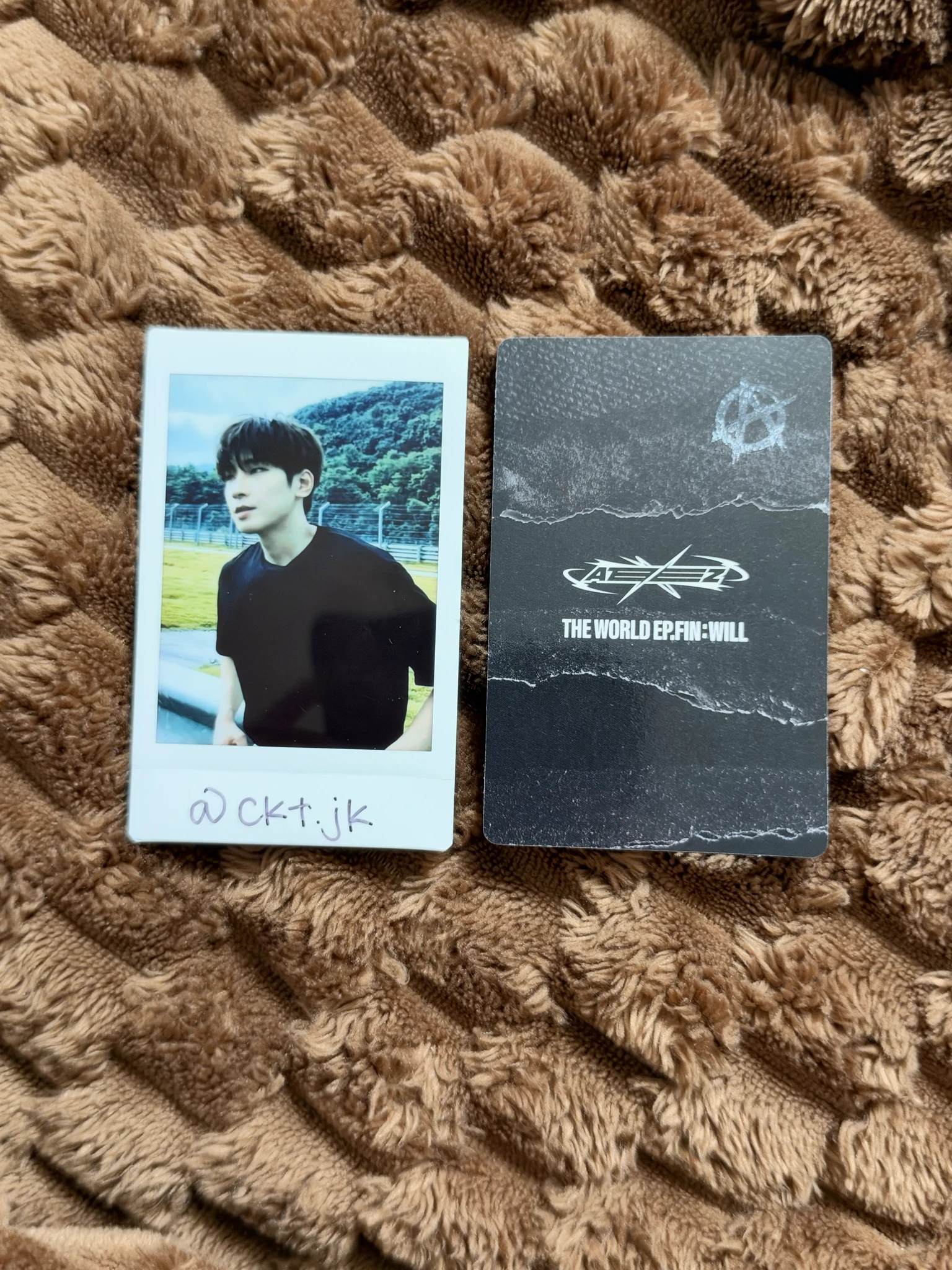 ATEEZ Seonghwa ATEEZ - Seonghwa - THE WORLD EP.FIN: WILL Album album photocard listing photo 2