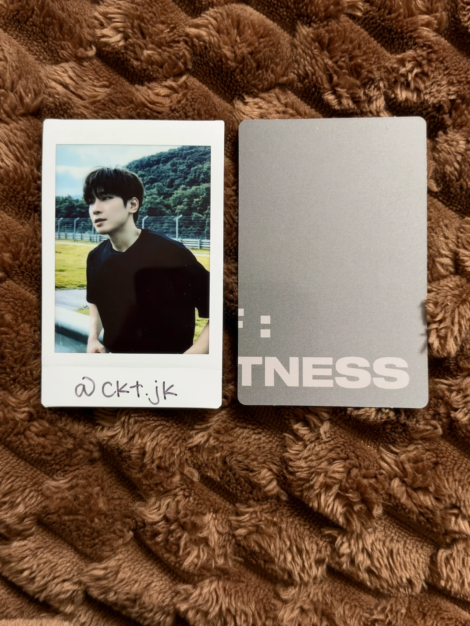 ATEEZ Mingi ATEEZ - Mingi - SPIN OFF : FROM THE WITNESS Album album photocard Z version version 1 listing photo 2