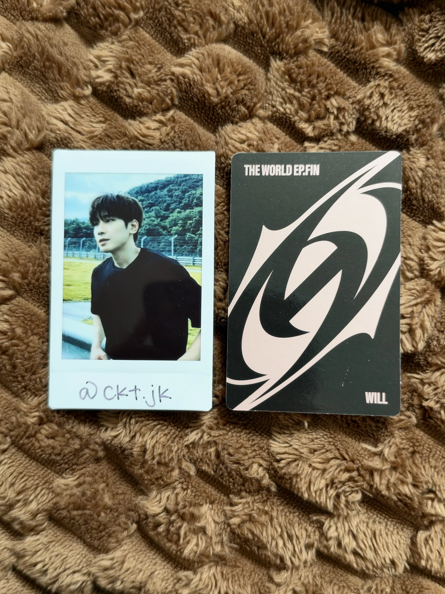 ATEEZ Mingi ATEEZ - Mingi - THE WORLD EP.FIN: WILL Album album photocard A version version 2 listing photo 2