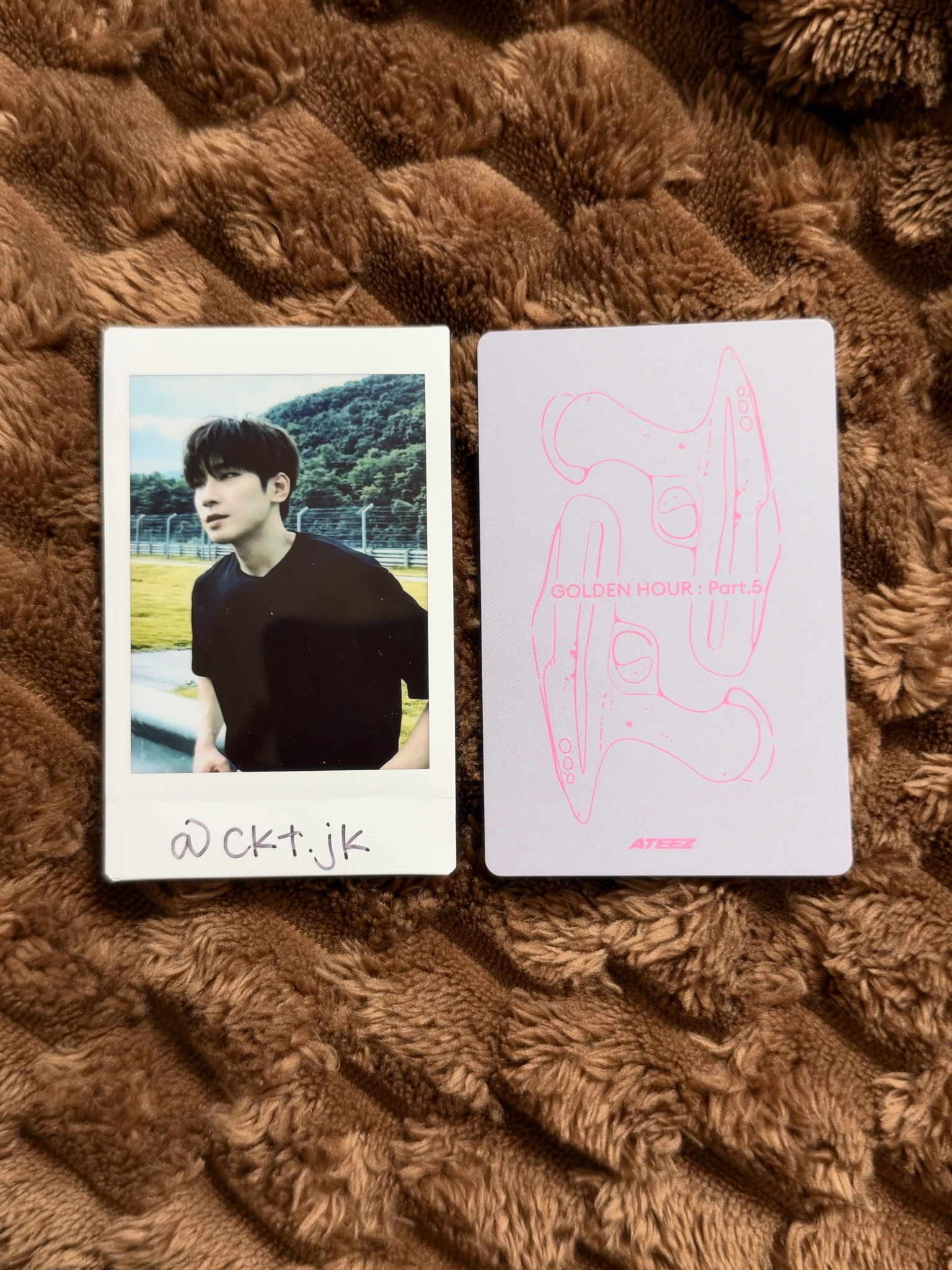 ATEEZ Wooyoung ATEEZ - Wooyoung - GOLDEN HOUR : Part.5 Album digipack version listing photo 2