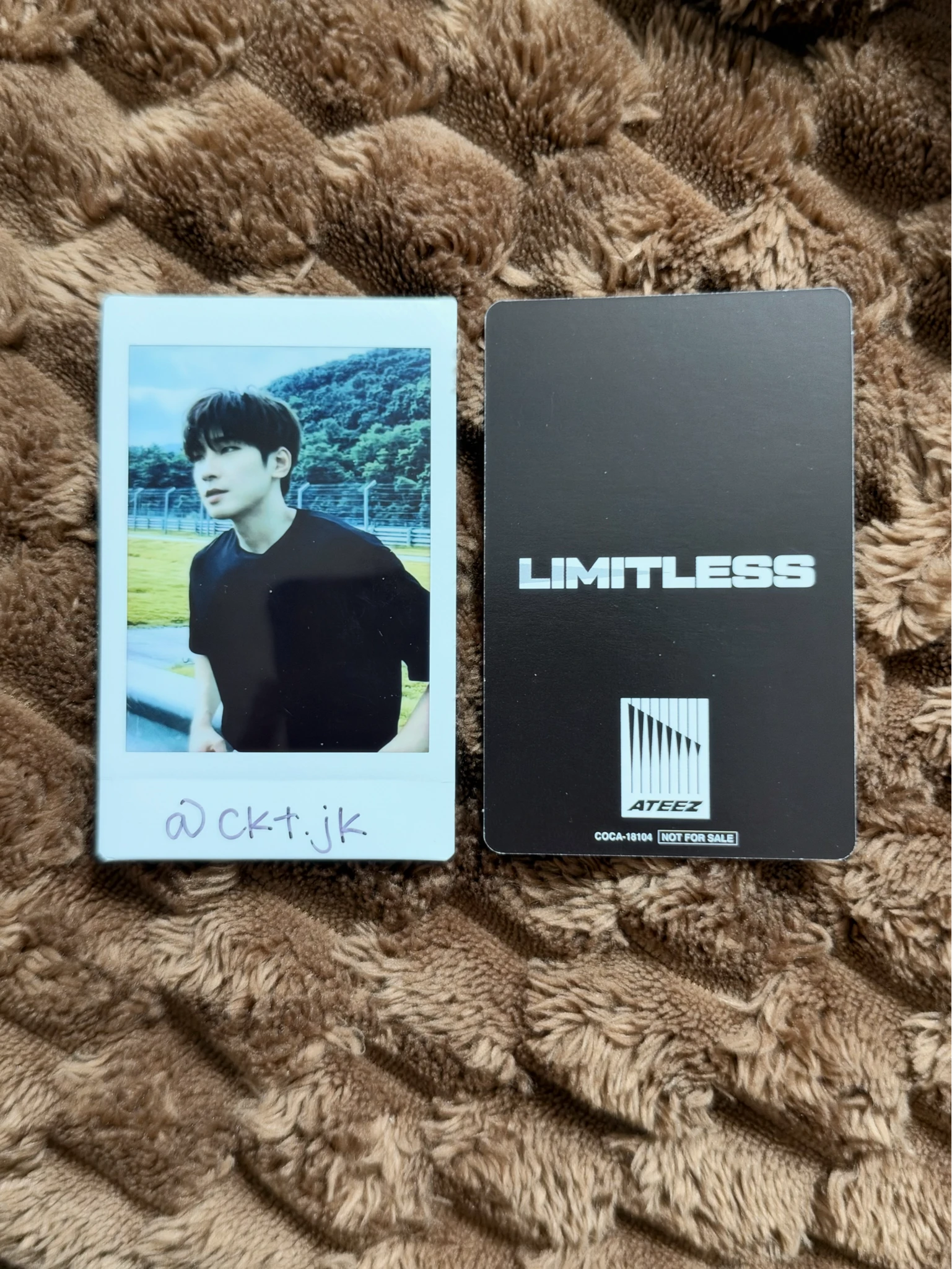 ATEEZ ATEEZ - Mingi & Jongho - Limitless Album japanese album standard version listing photo 2
