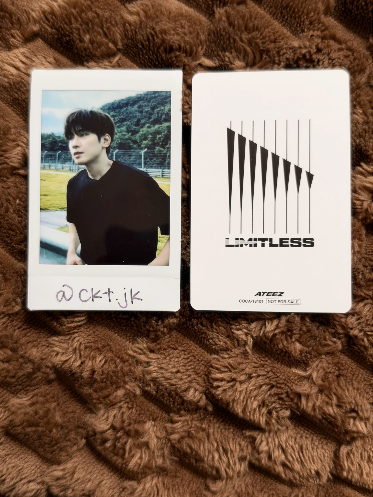 ATEEZ Seonghwa ATEEZ - Seonghwa - Limitless Album album photocard atiny version B version listing photo 2