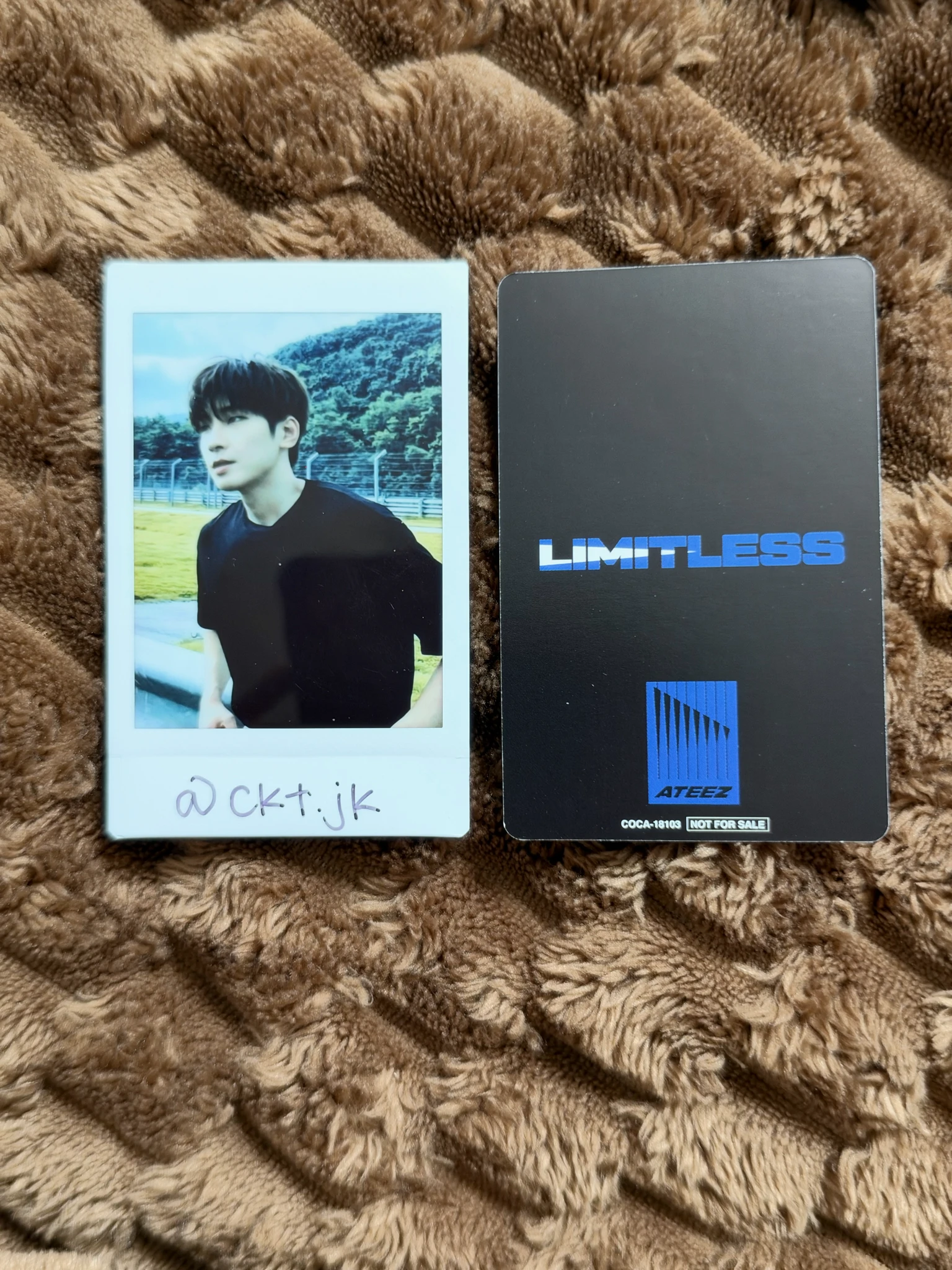 ATEEZ Seonghwa ATEEZ - Seonghwa - Limitless Album album photocard limited B version A version listing photo 2