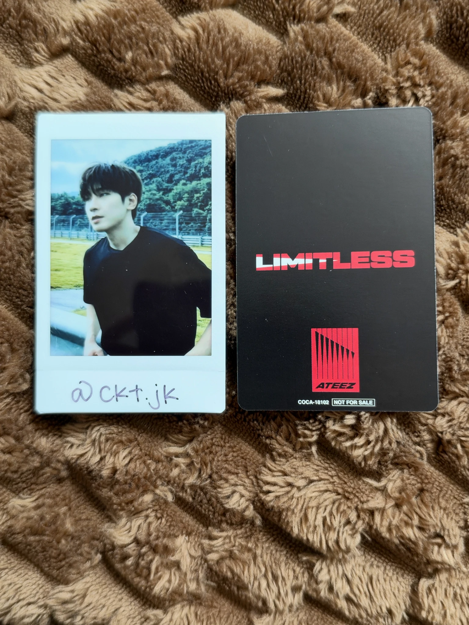 ATEEZ Seonghwa ATEEZ - Seonghwa - Limitless Album Limited A Version japanese album listing photo 2
