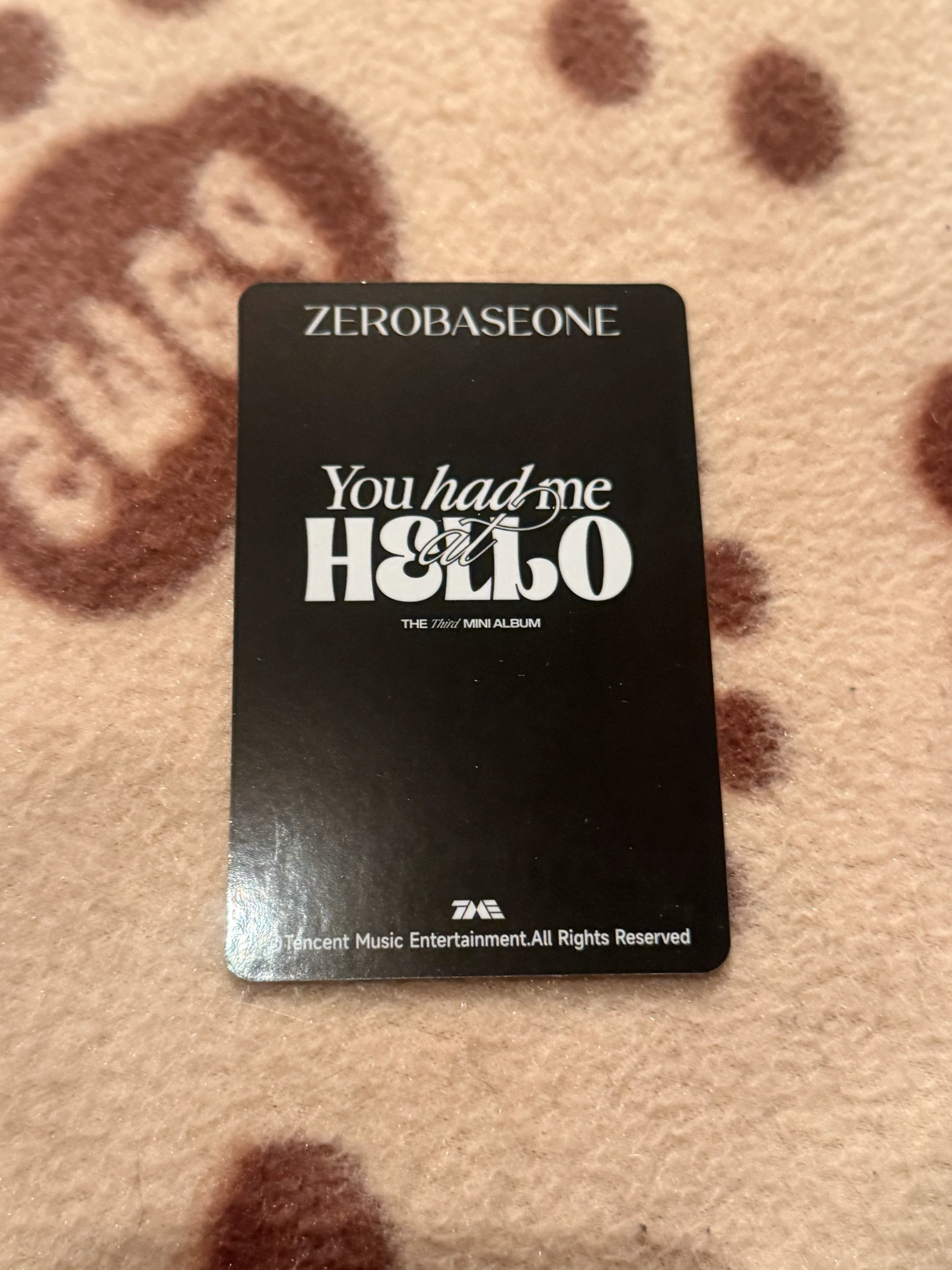 ZEROBASEONE Gyuvin ZEROBASEONE - Gyuvin - You Had Me at Hello Album qq music china listing photo 2