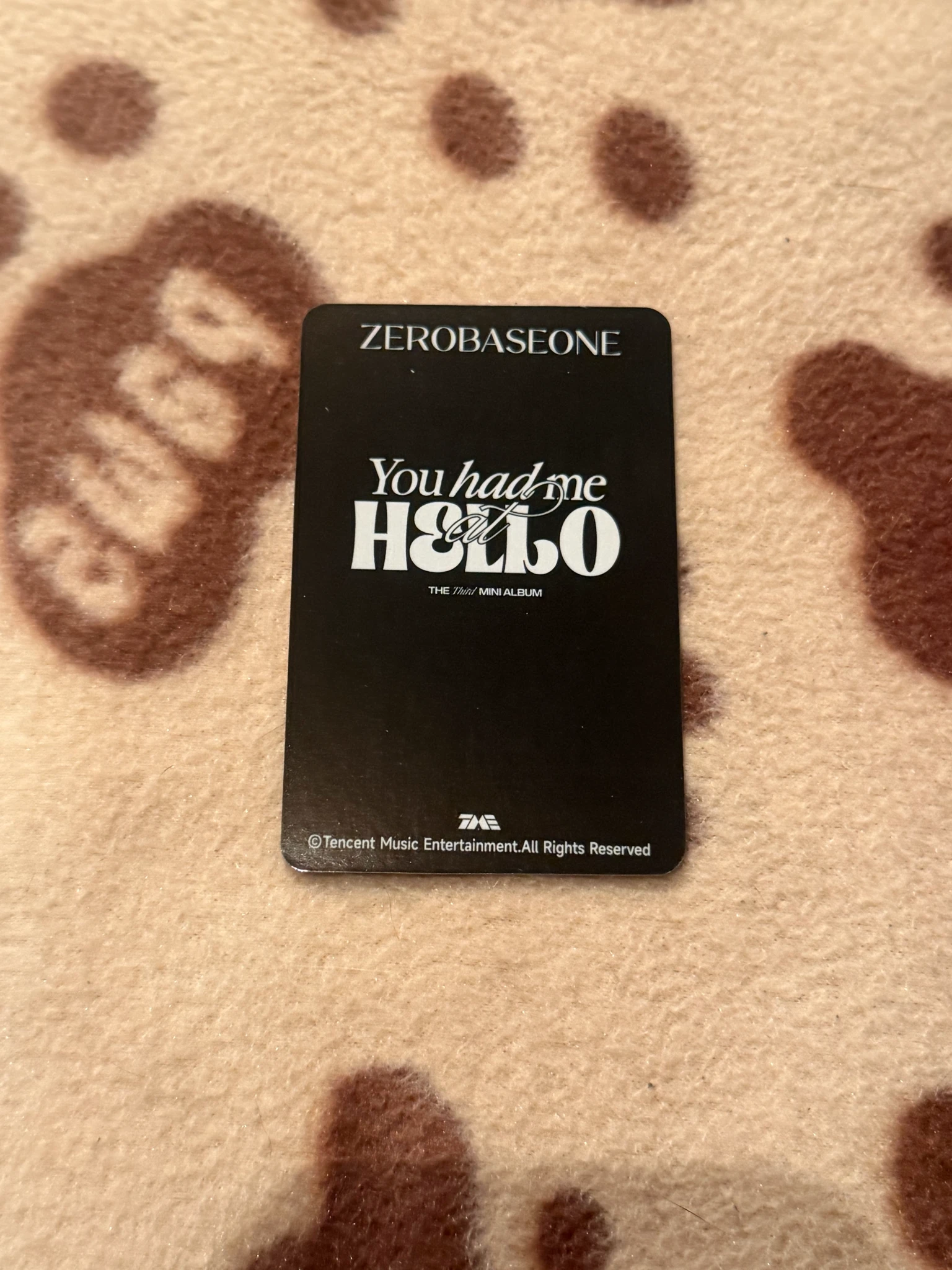ZEROBASEONE Taerae ZEROBASEONE - Taerae - You Had Me at Hello Album qq music 1 star listing photo 2
