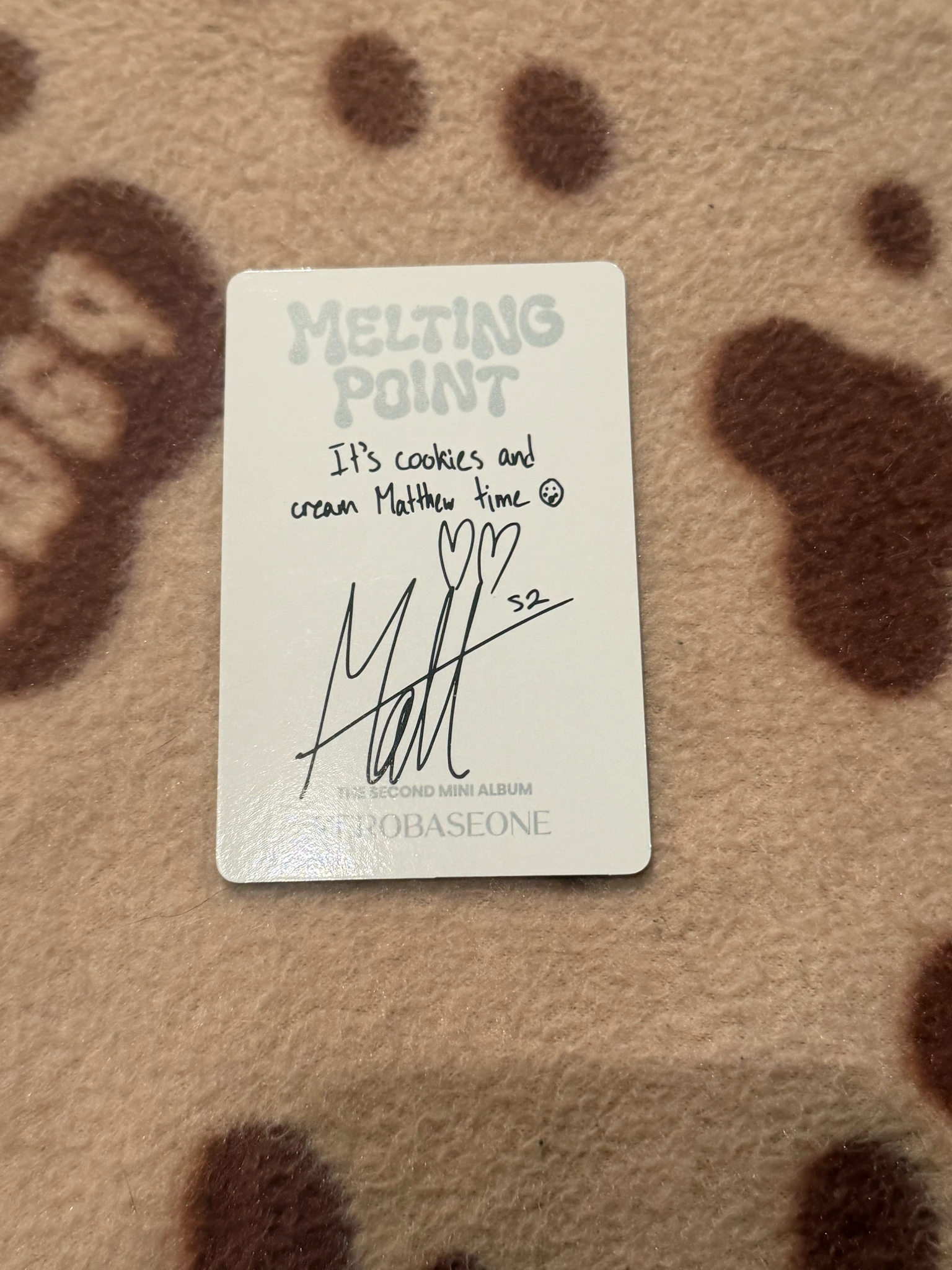 ZEROBASEONE Matthew ZEROBASEONE - Matthew - Melting Point Album listing photo 2