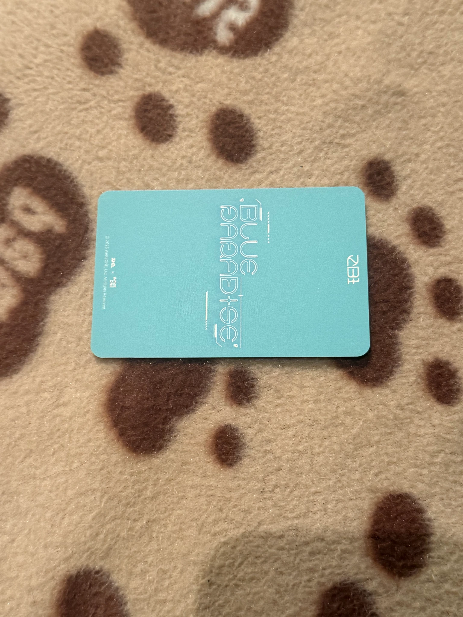ZEROBASEONE ZEROBASEONE - Blue Paradise Album qq music lucky draw (LD) holographic (hologram) listing photo 2
