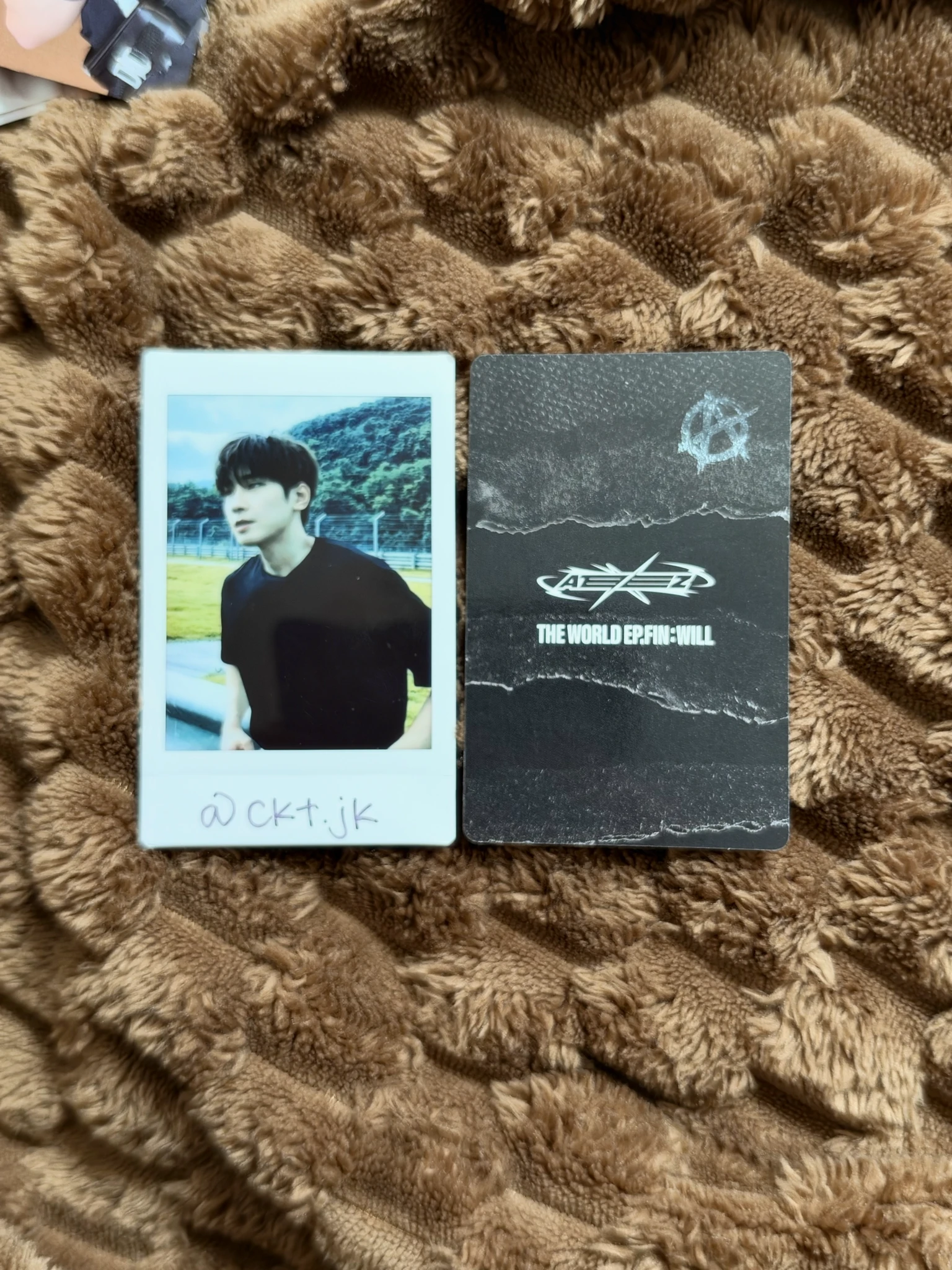 ATEEZ Jongho ATEEZ - Jongho - THE WORLD EP.FIN: WILL Album listing photo 2