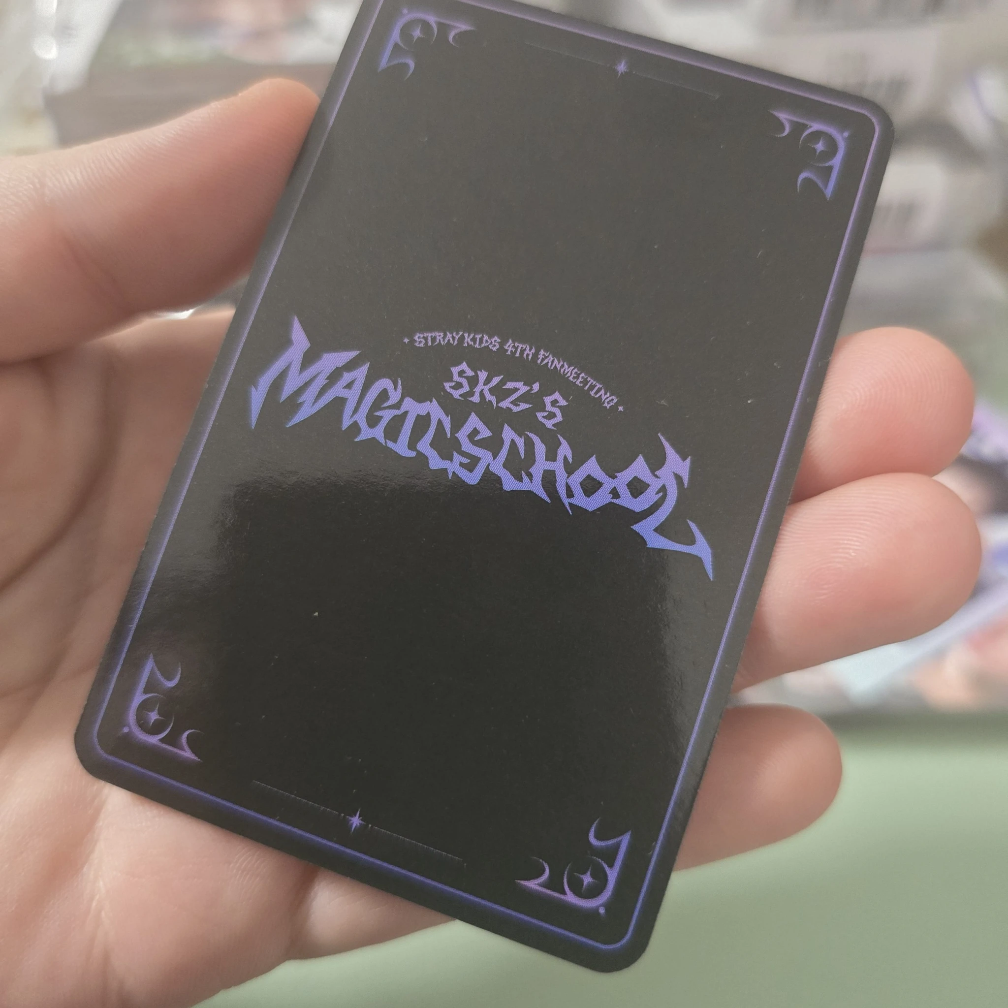 Stray Kids Changbin Stray Kids - Changbin - 4th Fanmeeting - SKZ's Magic School Event merch photocard photocard set box tape A version listing photo 2
