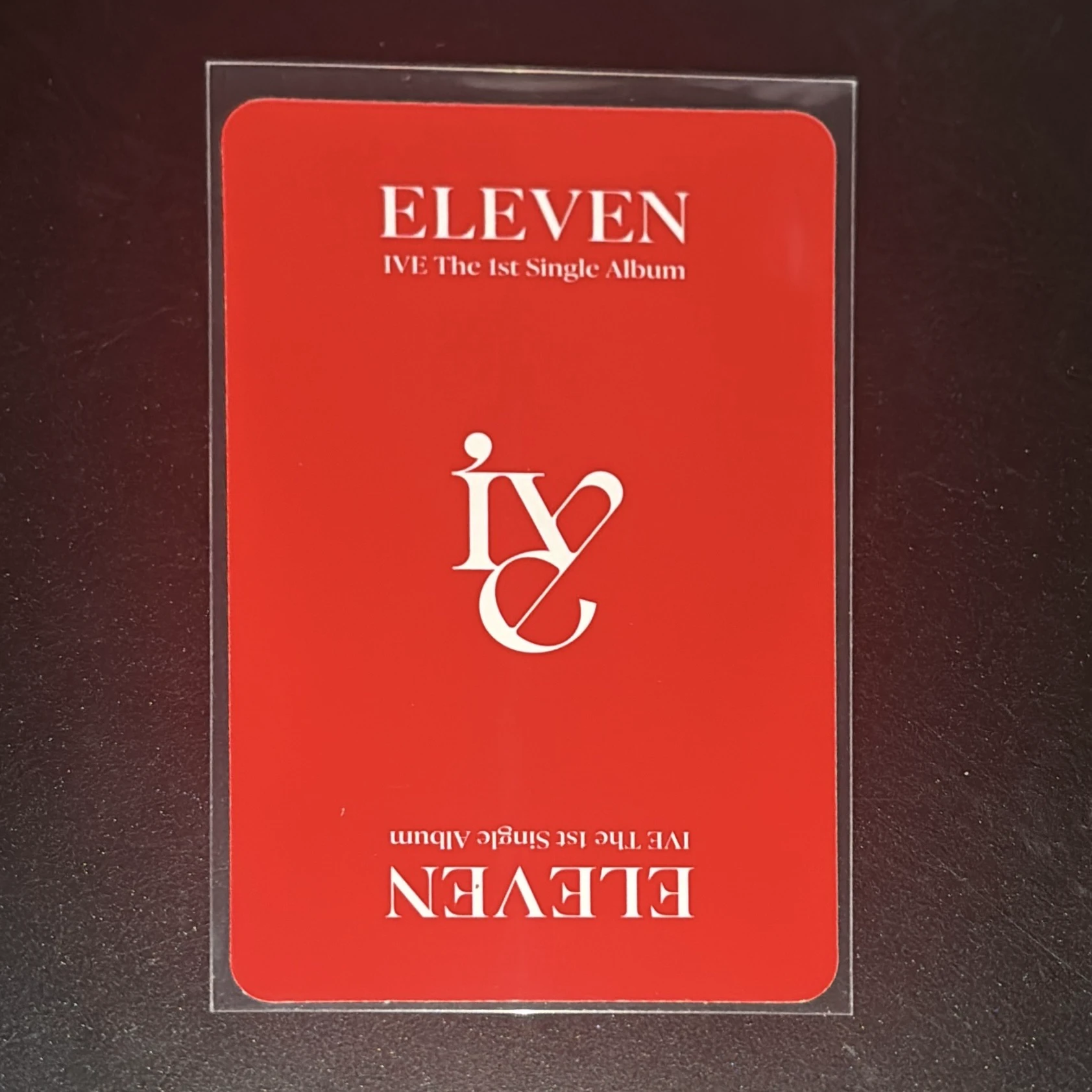 IVE Wonyoung IVE - Wonyoung - ELEVEN (red ver.) listing photo 2