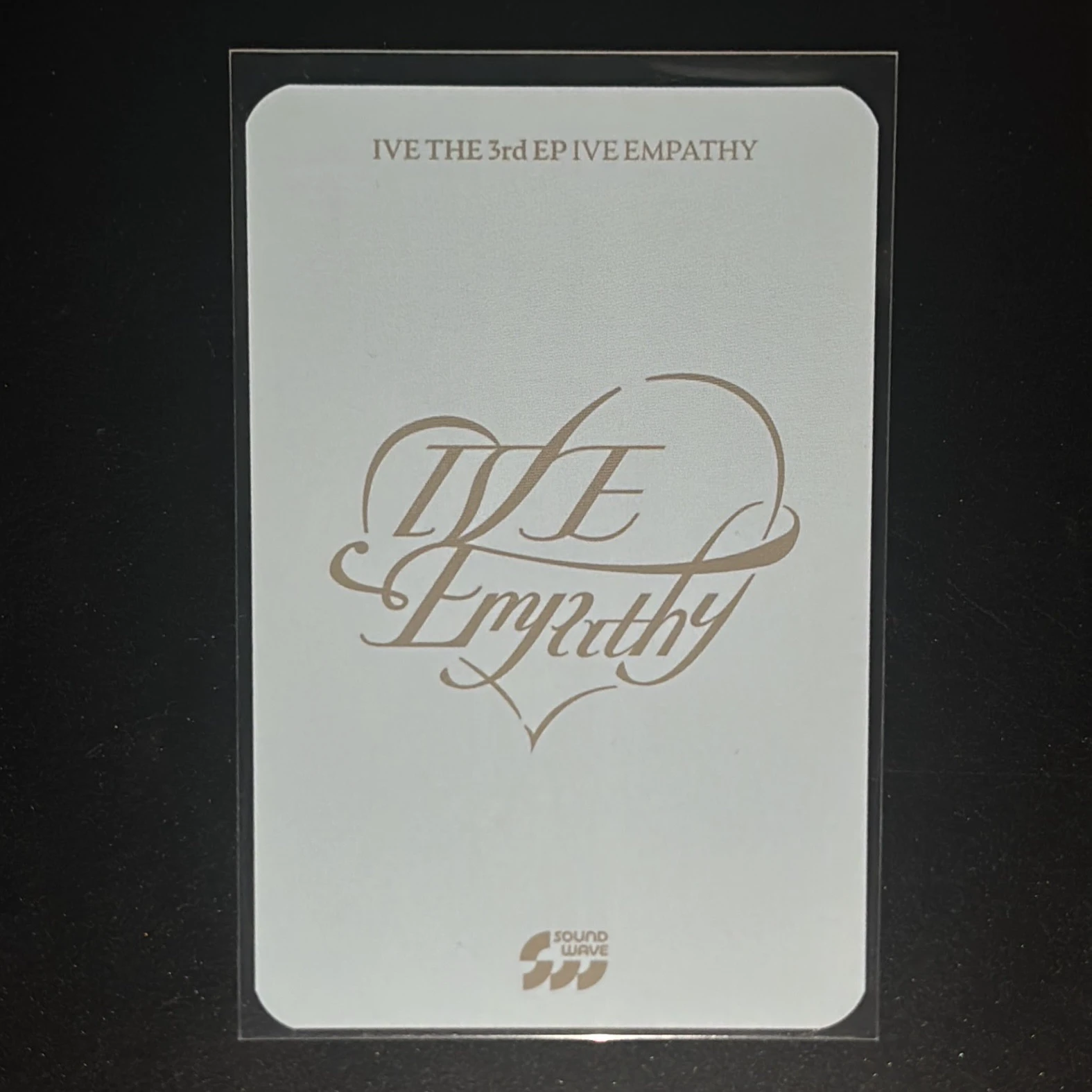 IVE Wonyoung IVE - Wonyoung - IVE EMPATHY Album soundwave lucky draw round 1 listing photo 2