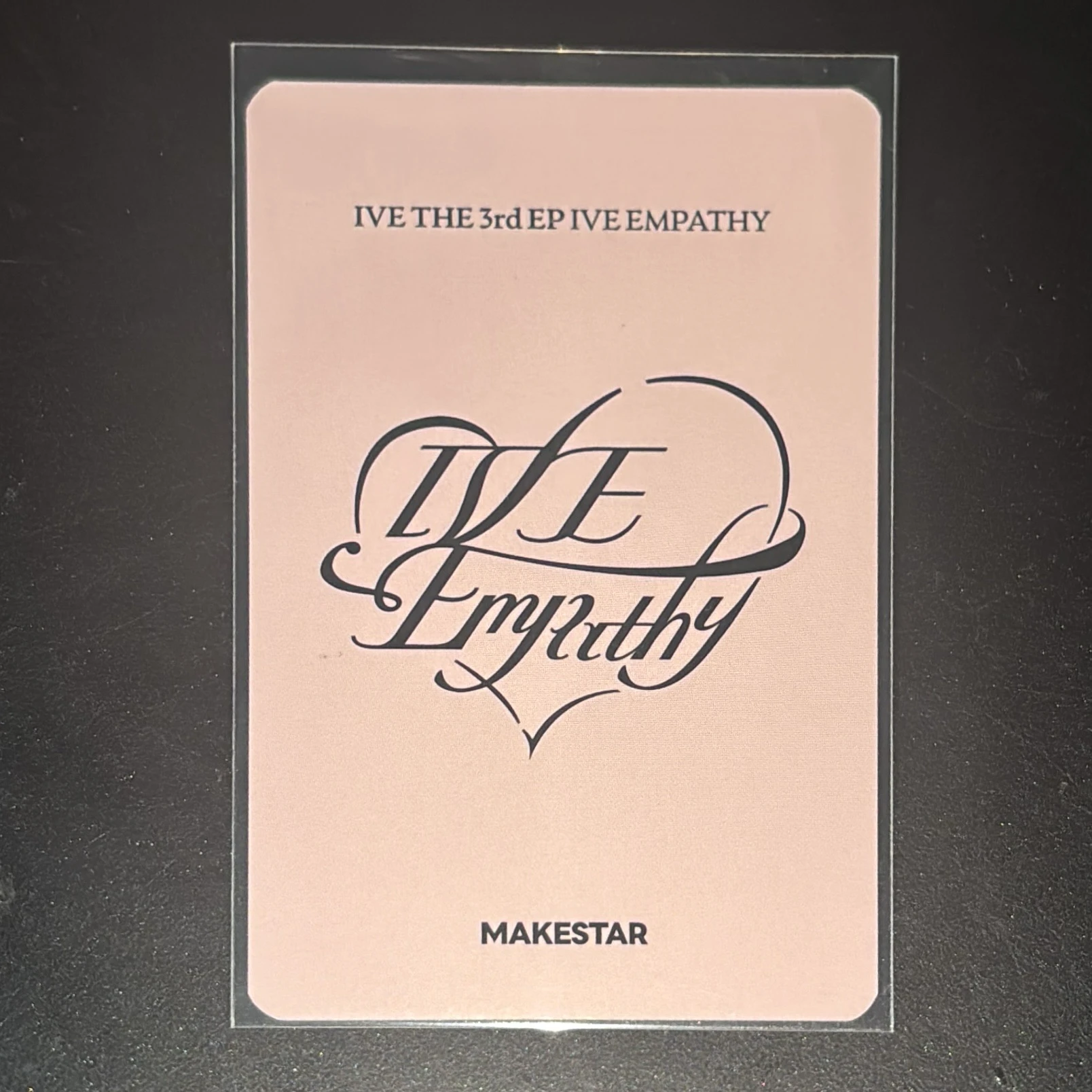 IVE Wonyoung IVE - Wonyoung - IVE EMPATHY Album makestar fansign round 3 listing photo 2