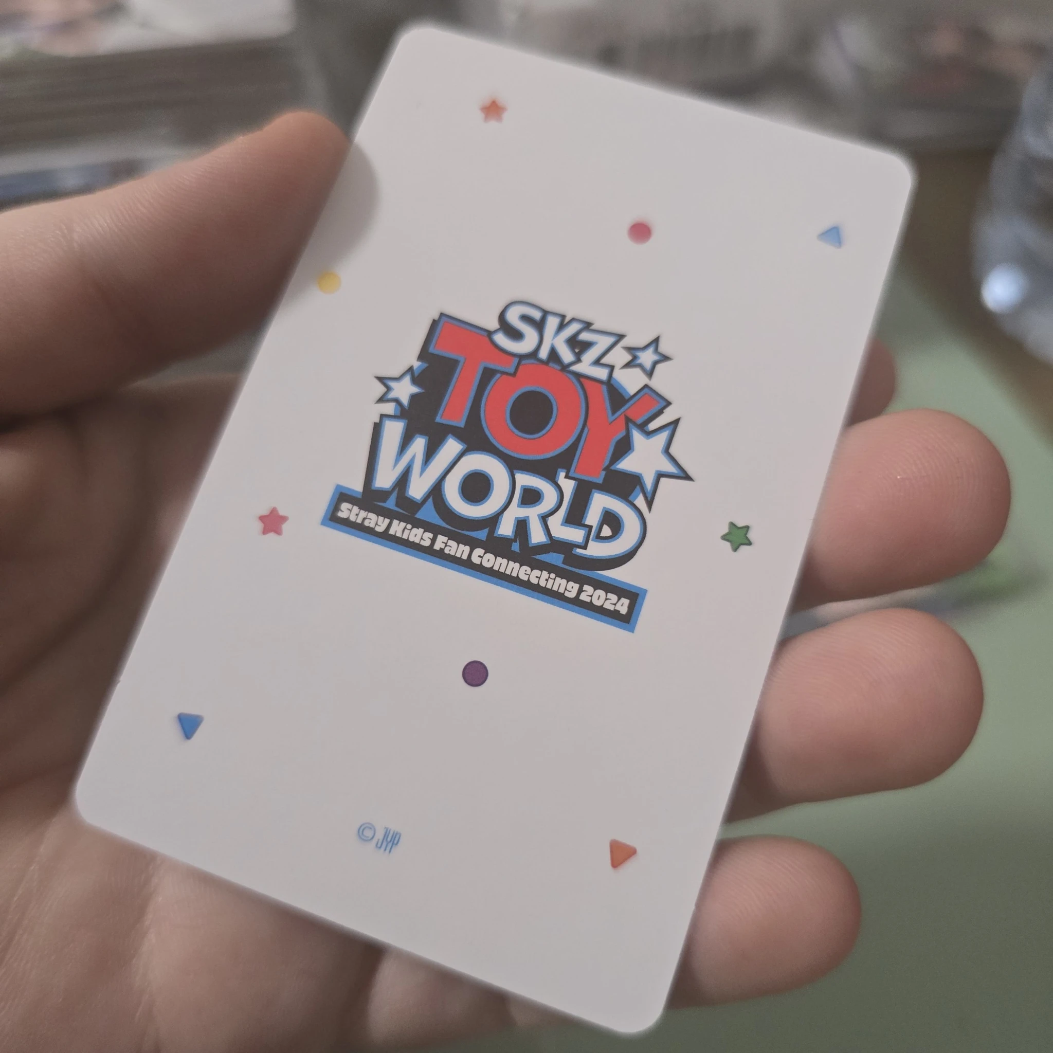 Stray Kids Stray Kids - SKZ Toy World-Fan Connecting 2024 Event photocard set A version listing photo 2