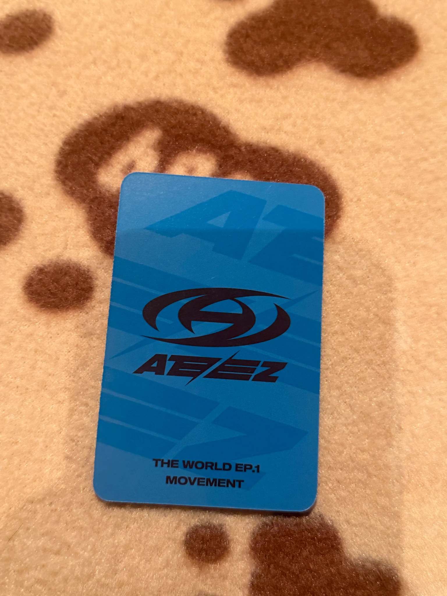 ATEEZ Wooyoung ATEEZ - Wooyoung - THE WORLD EP.1 : MOVEMENT Album round 1 soundwave pob (pre-order benefit) listing photo 2