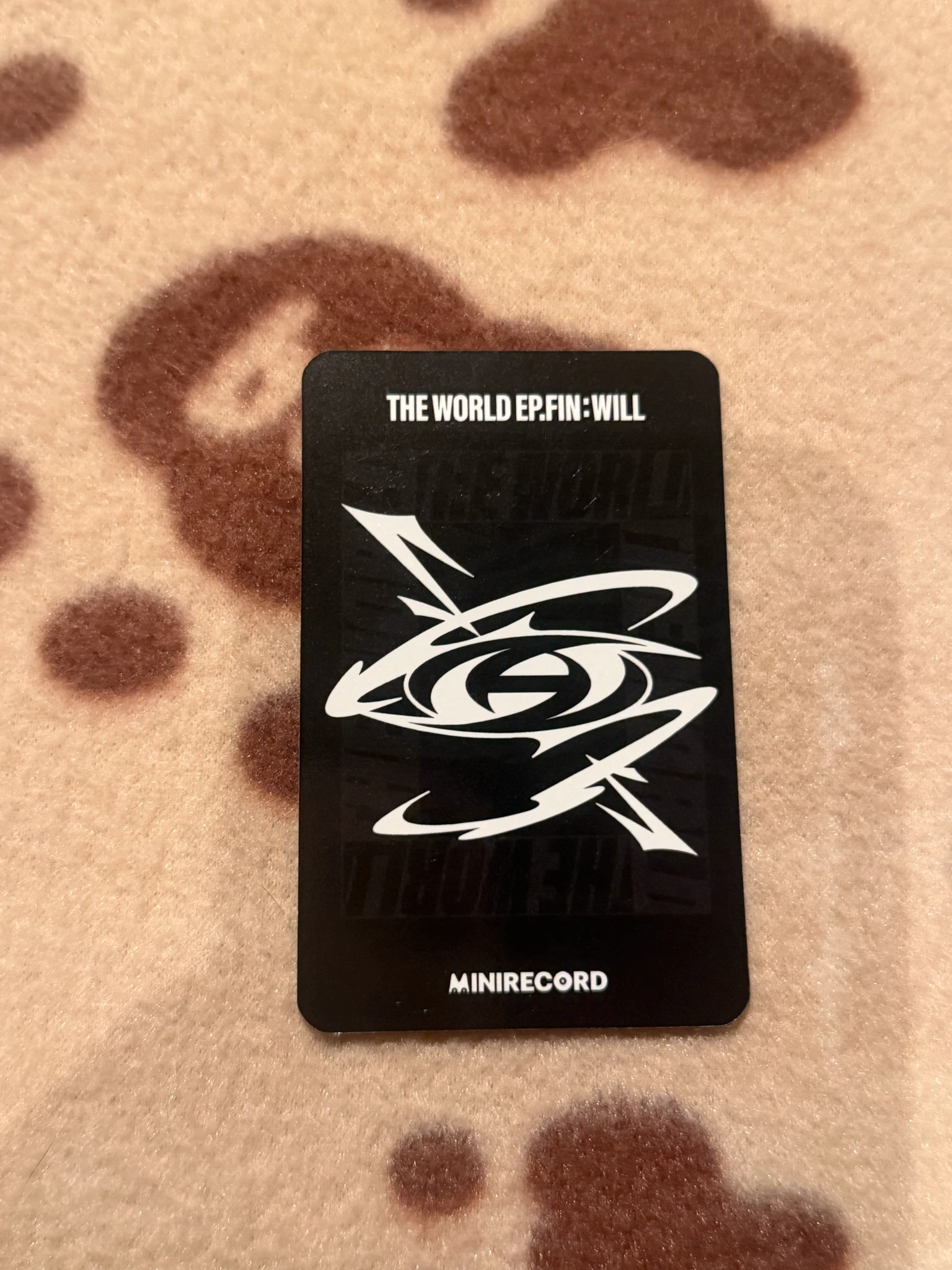 ATEEZ Wooyoung ATEEZ - Wooyoung - THE WORLD EP.FIN: WILL Album mini record listing photo 2