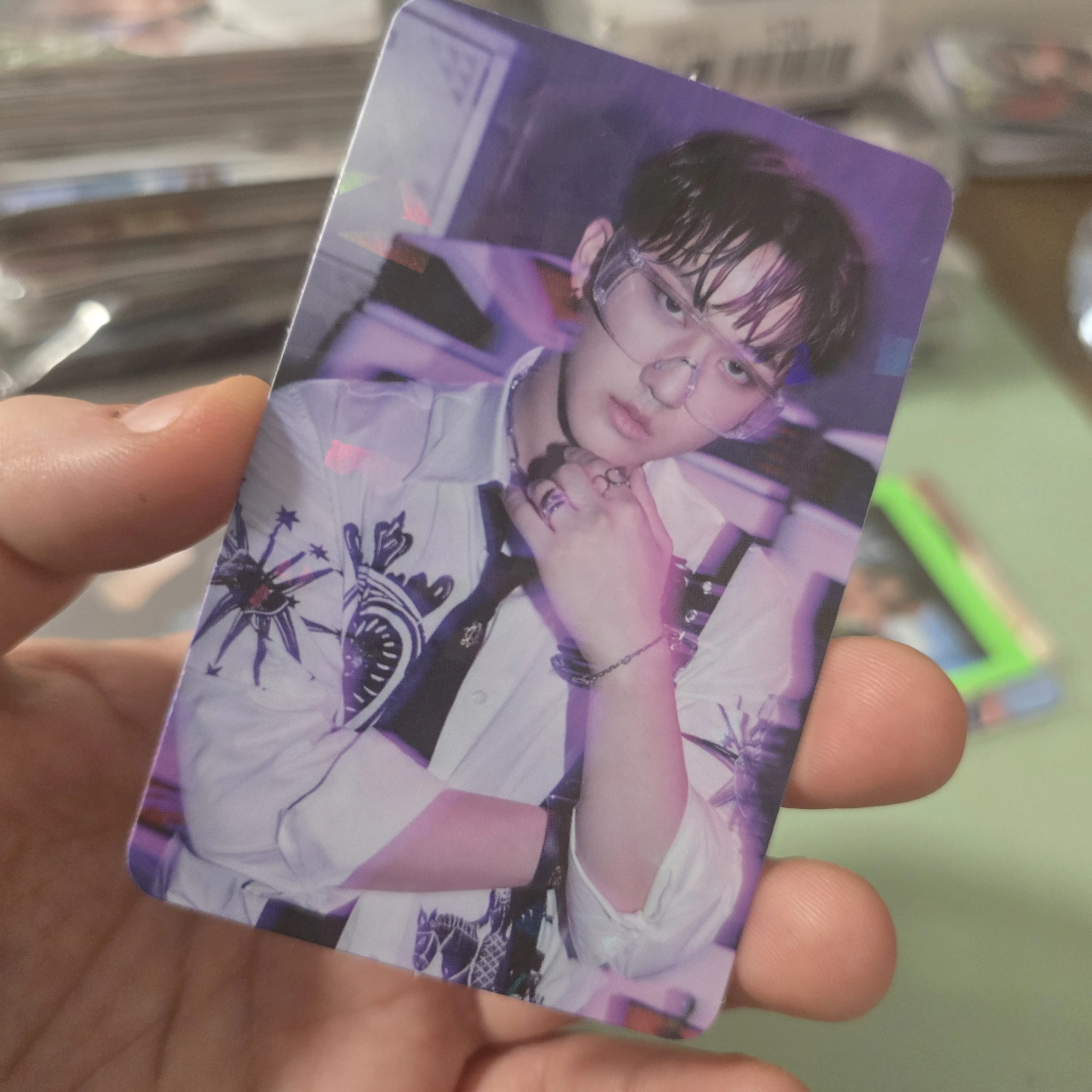 Stray Kids Changbin Stray Kids - Changbin - Christmas EveL Album album photocard glitter ver. glitter listing photo 2