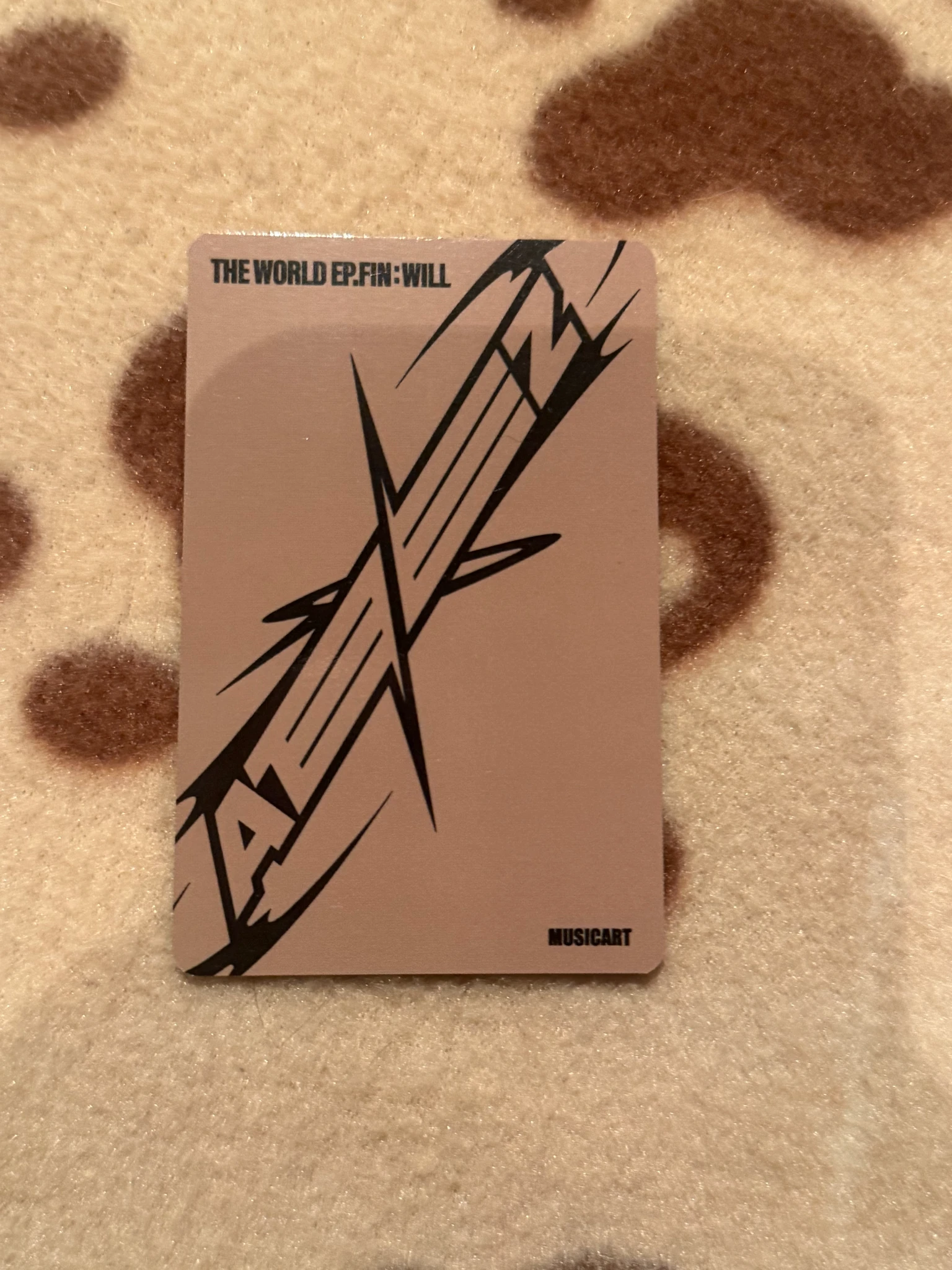 ATEEZ Wooyoung ATEEZ - Wooyoung - THE WORLD EP.FIN: WILL Album lucky draw musicart listing photo 2