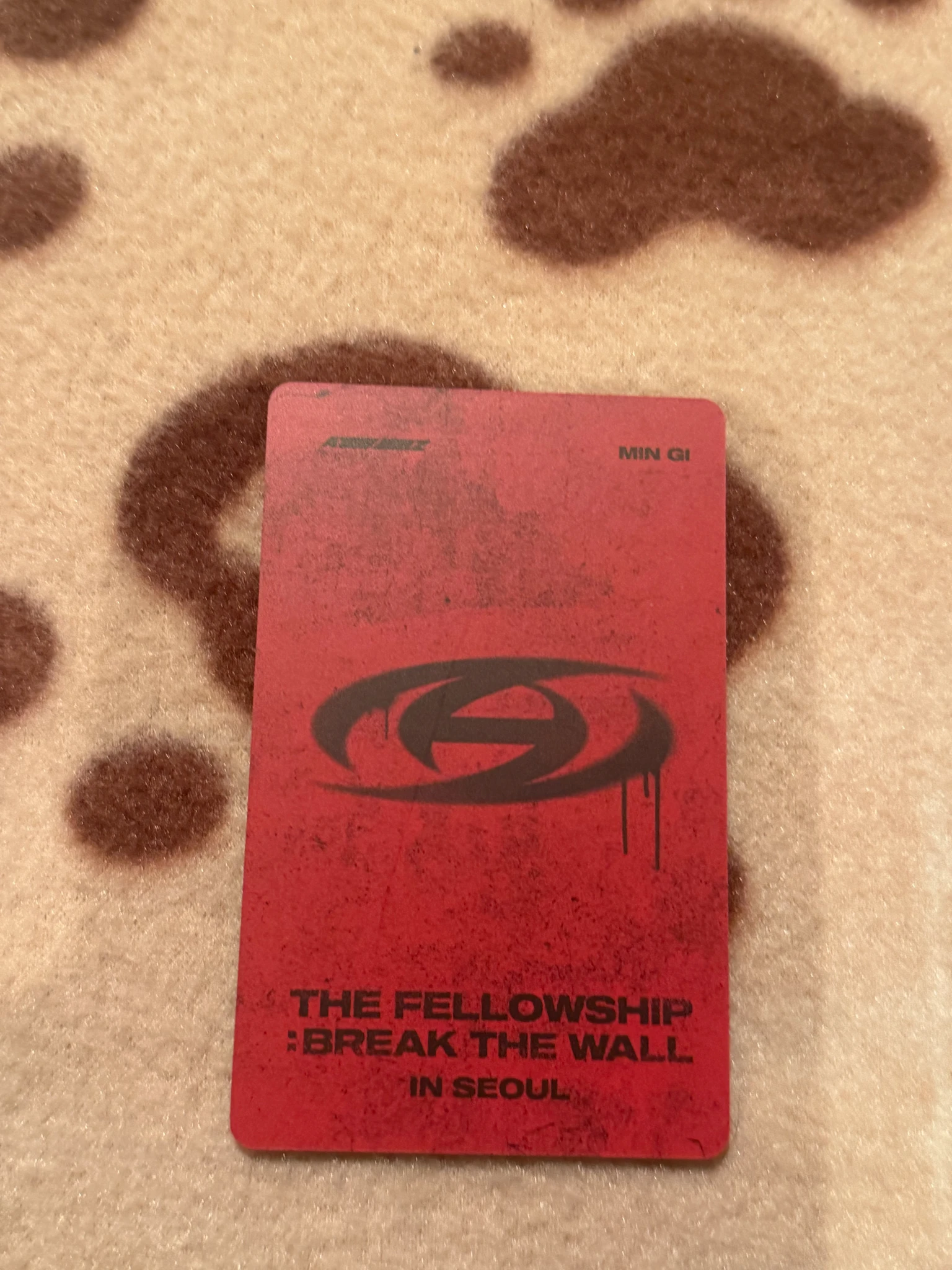 ATEEZ Mingi ATEEZ - Mingi - The Fellowship: Break The Wall Event listing photo 2