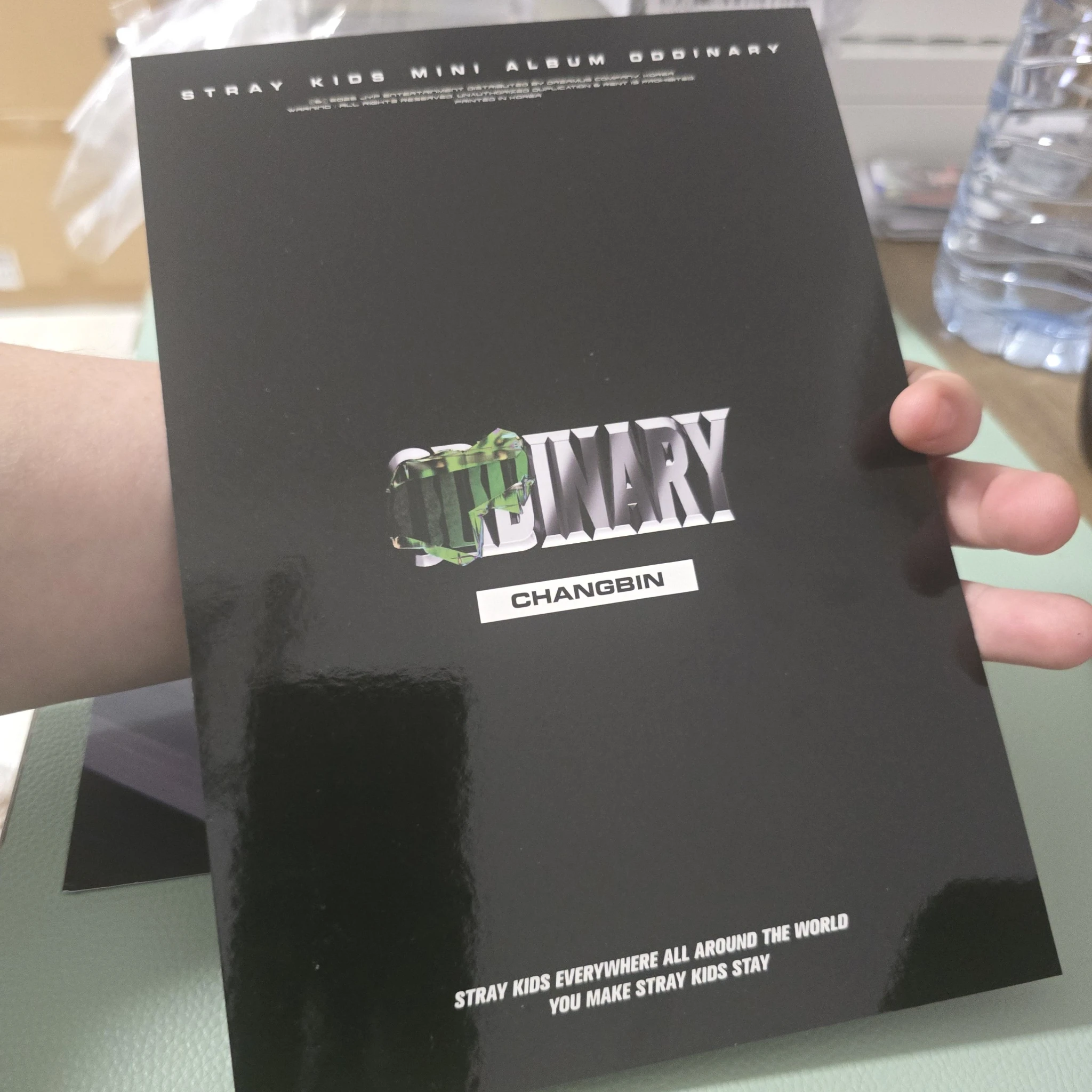 Stray Kids Changbin Stray Kids - Changbin - Oddinary Album album inclusion mini poster listing photo 2