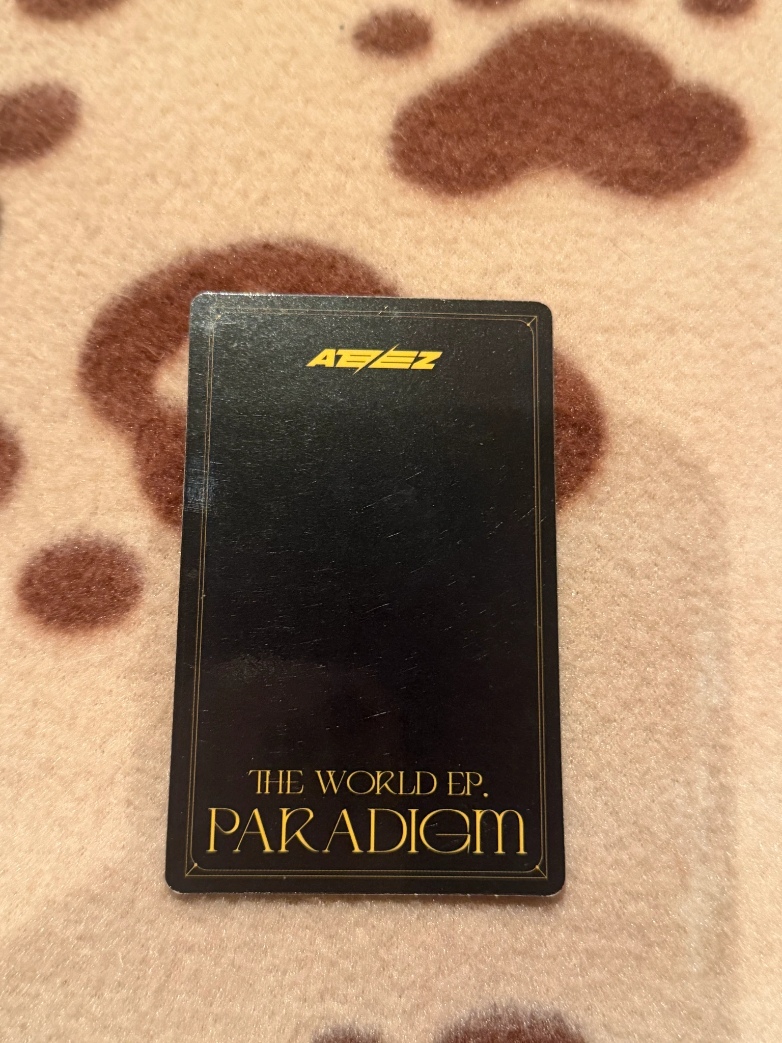 ATEEZ Yunho ATEEZ - Yunho - THE WORLD EP.PARADIGM Album album photocard regular version listing photo 2