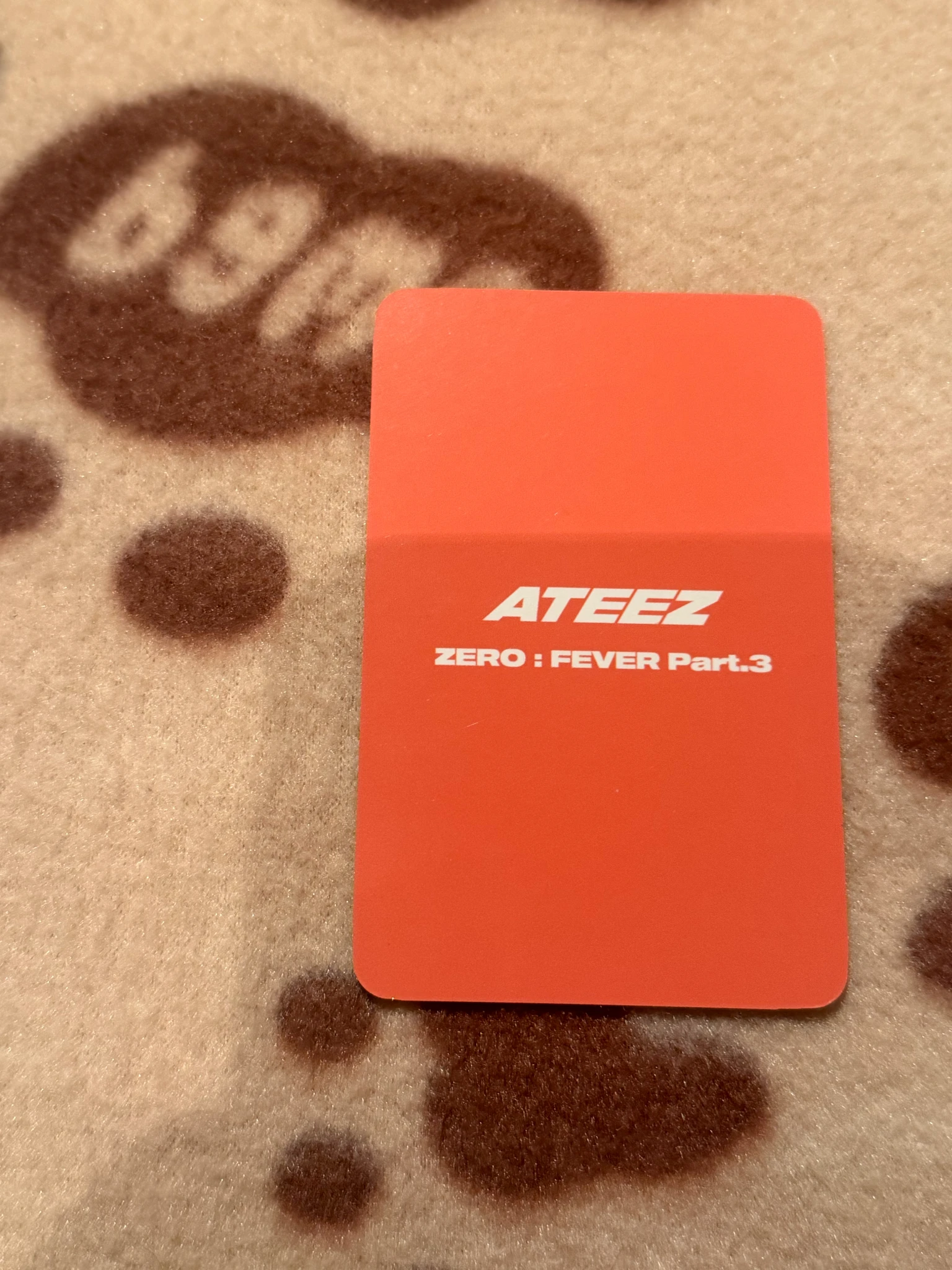 ATEEZ Yunho ATEEZ - Yunho - ZERO : FEVER Part.3 Album everline video call/fancall round 3 listing photo 2