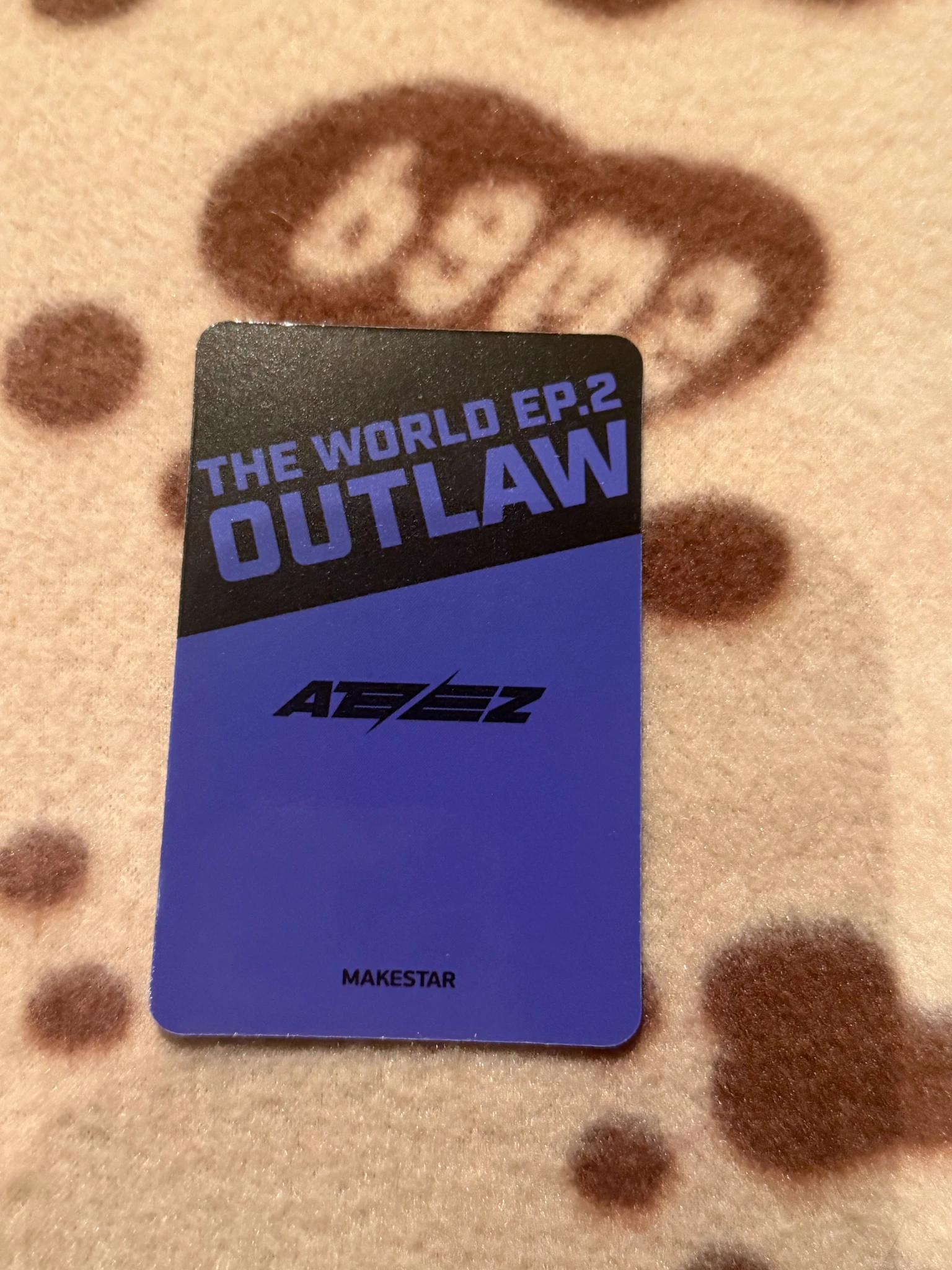 ATEEZ Yunho ATEEZ - Yunho - THE WORLD EP.2 : OUTLAW Album pre-order benefit makestar listing photo 2