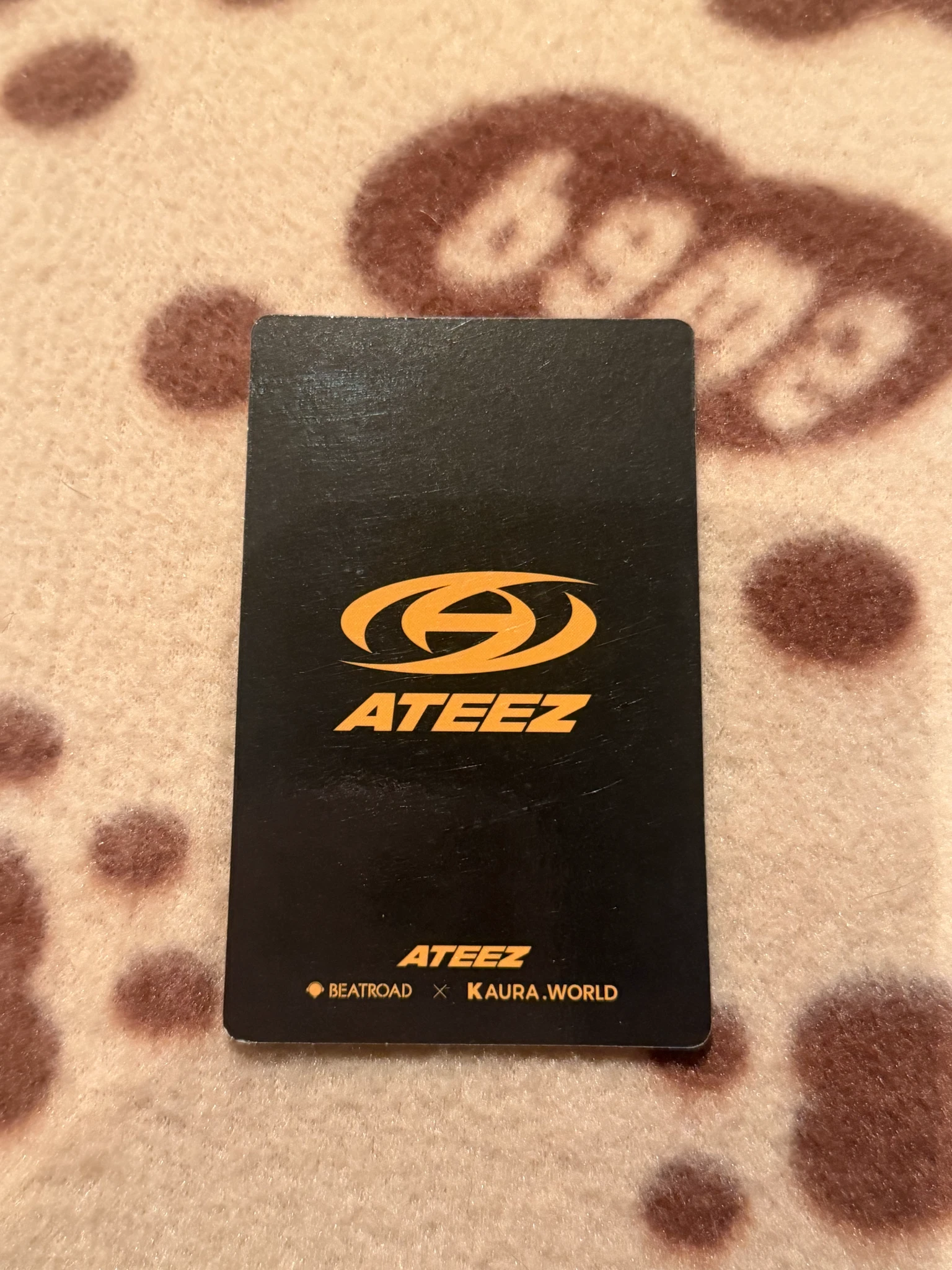 ATEEZ Yunho ATEEZ - Yunho - THE WORLD EP.1 : MOVEMENT Album holographic (hologram) beatroad pob (pre-order benefit) round 1 kaura world listing photo 2