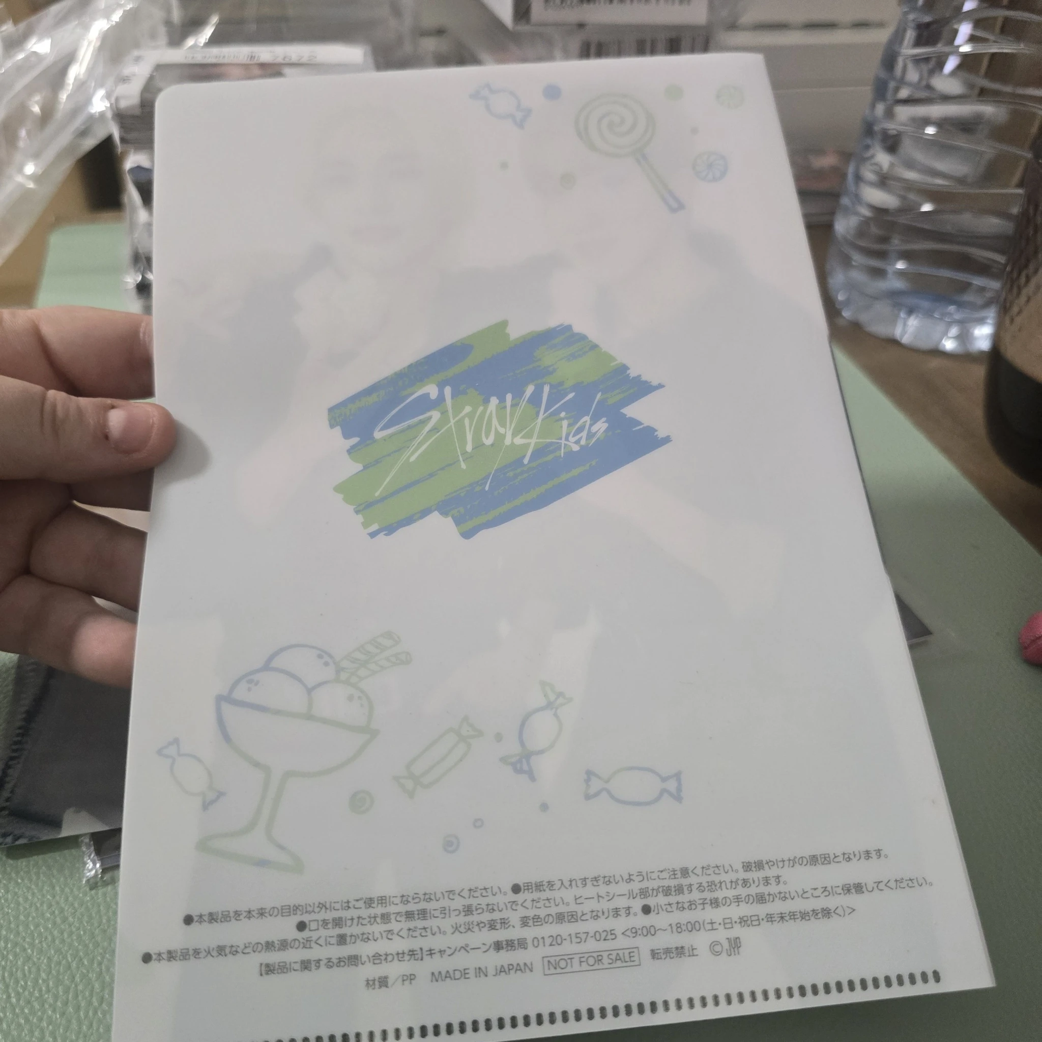 Stray Kids Stray Kids - Other clear file brand collaboration 2022 version listing photo 2