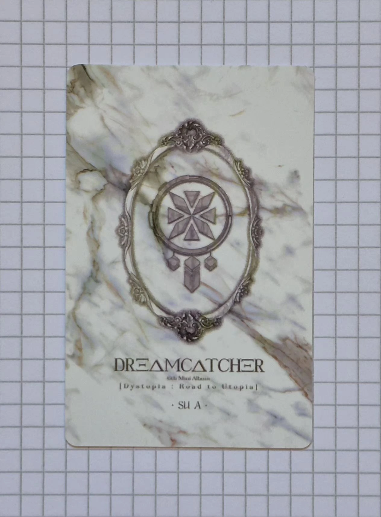 Dreamcatcher SuA Dreamcatcher - SuA - Dystopia : Road to Utopia Album album photocard korean album A version R version K version listing photo 2
