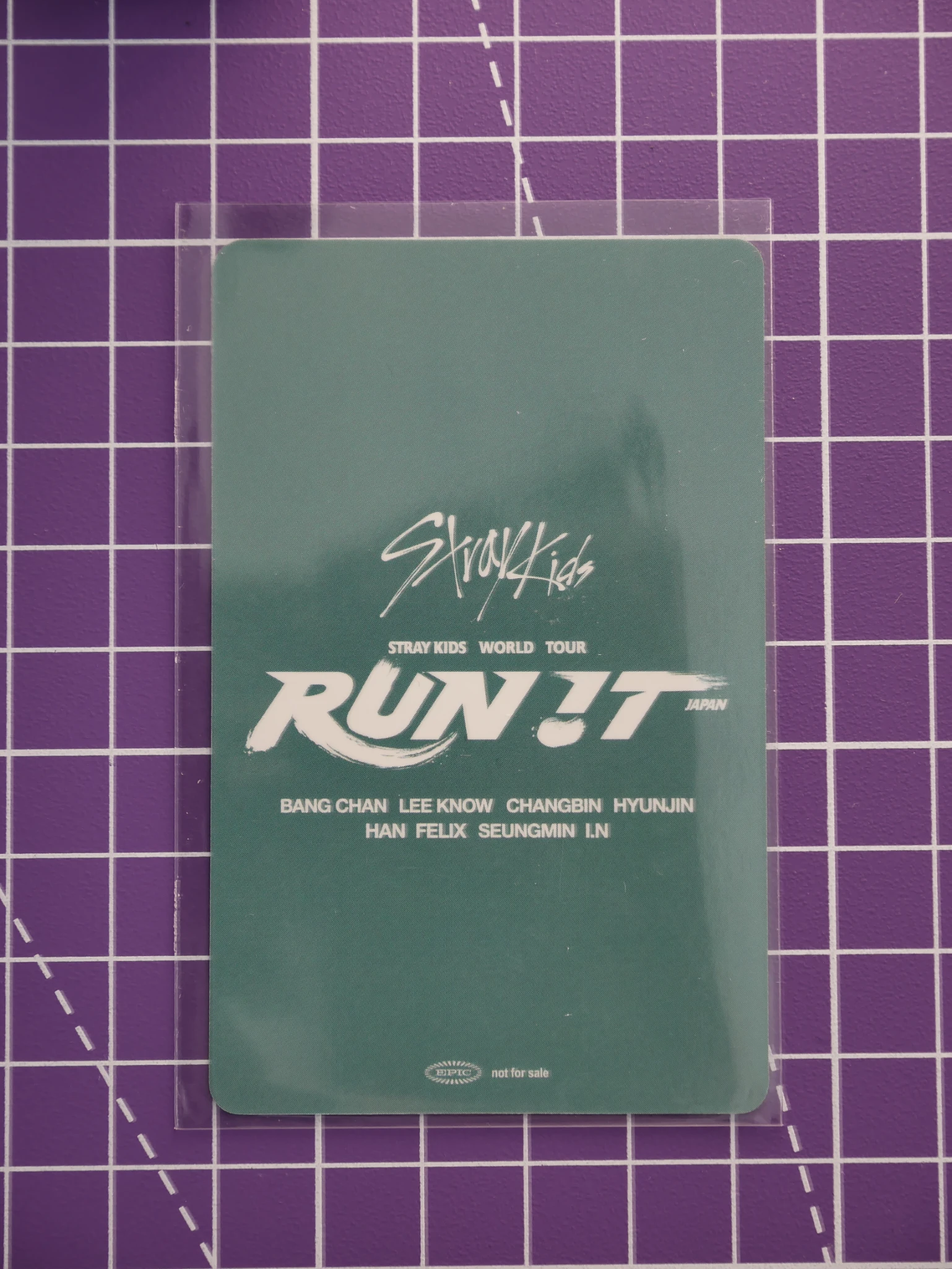 Stray Kids Felix Stray Kids - Felix - RUN IT World Tour Event day 1 nagoya pob (pre-order benefit) venue-limited venue album pick-up/purchase listing photo 2