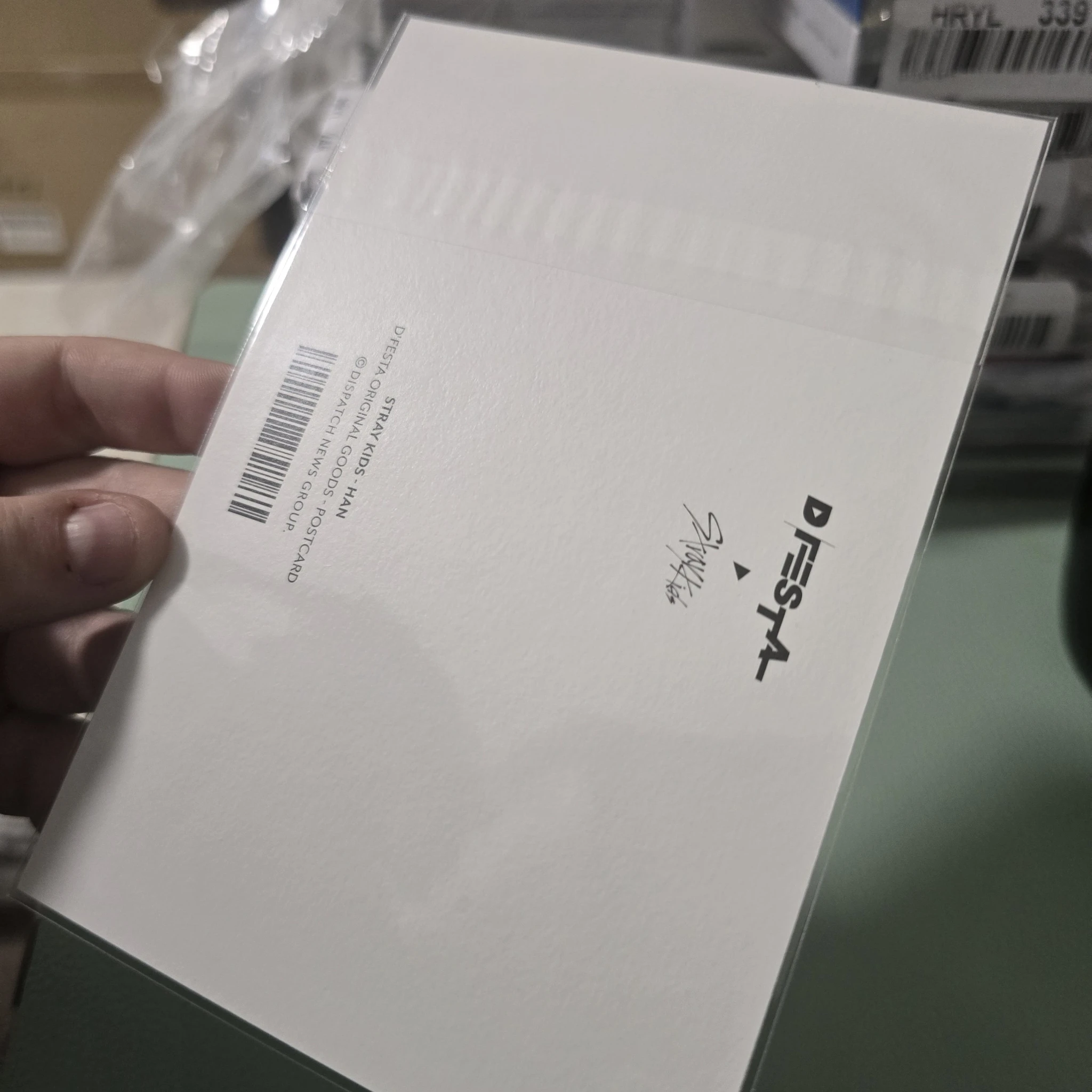 Stray Kids HAN Stray Kids - HAN - D'FESTA 2022 Other merch inclusion postcard B version dfesta listing photo 2