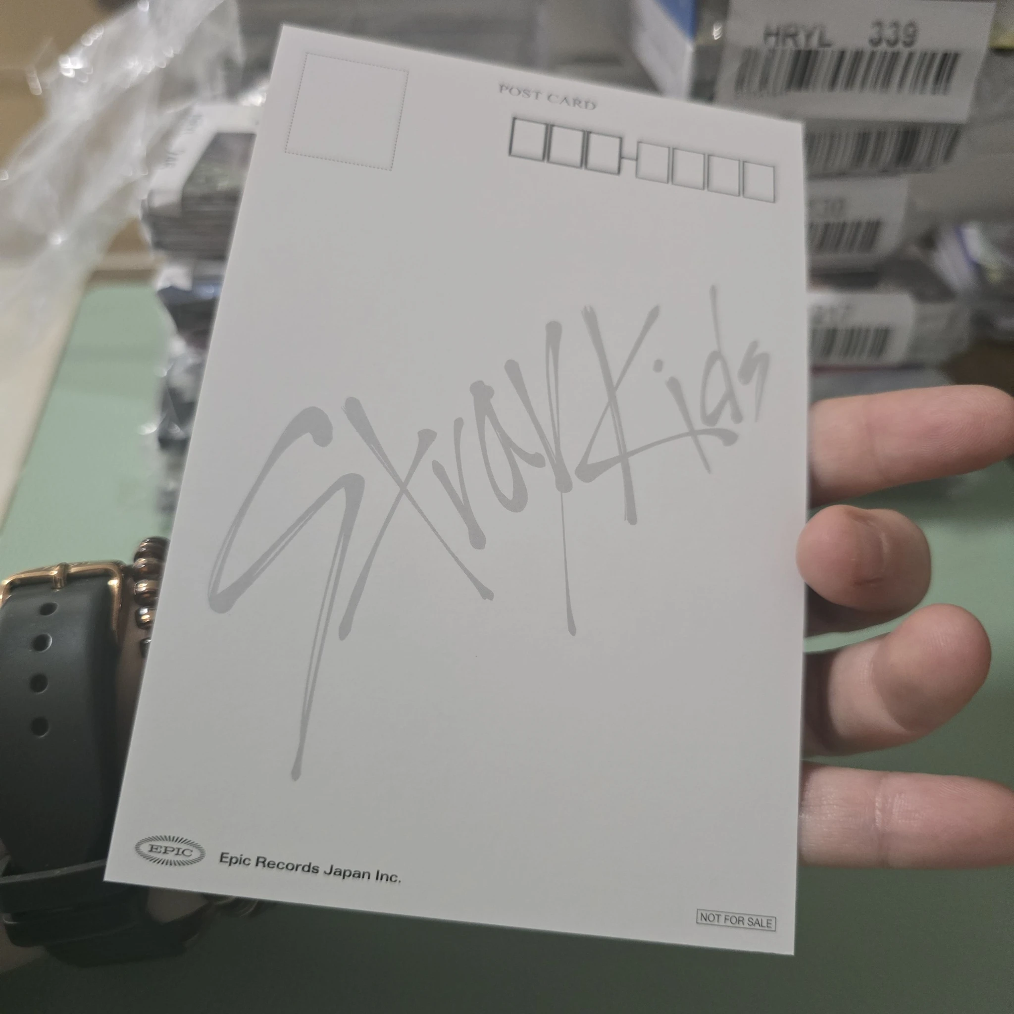 Stray Kids Felix Stray Kids - Felix - CIRCUS Album pre-order benefit (pob) tsutaya postcard listing photo 2