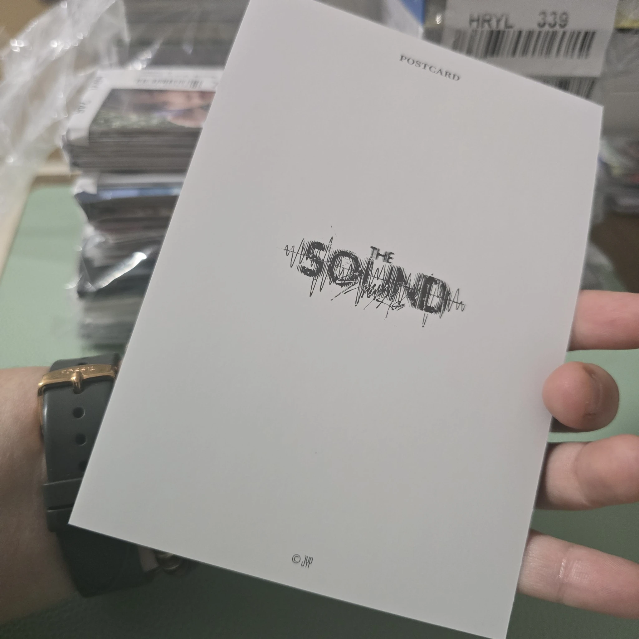 Stray Kids I.N Stray Kids - I.N - The Sound Album postcard B version merch inclusion item set pop-up white day shibuya109 listing photo 2