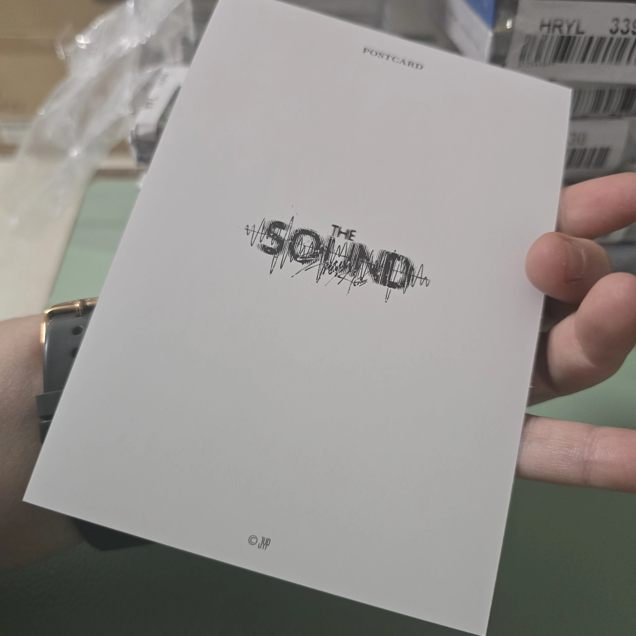 Stray Kids Seungmin Stray Kids - Seungmin - The Sound Album B version postcard merch inclusion item set pop-up white day shibuya109 listing photo 2