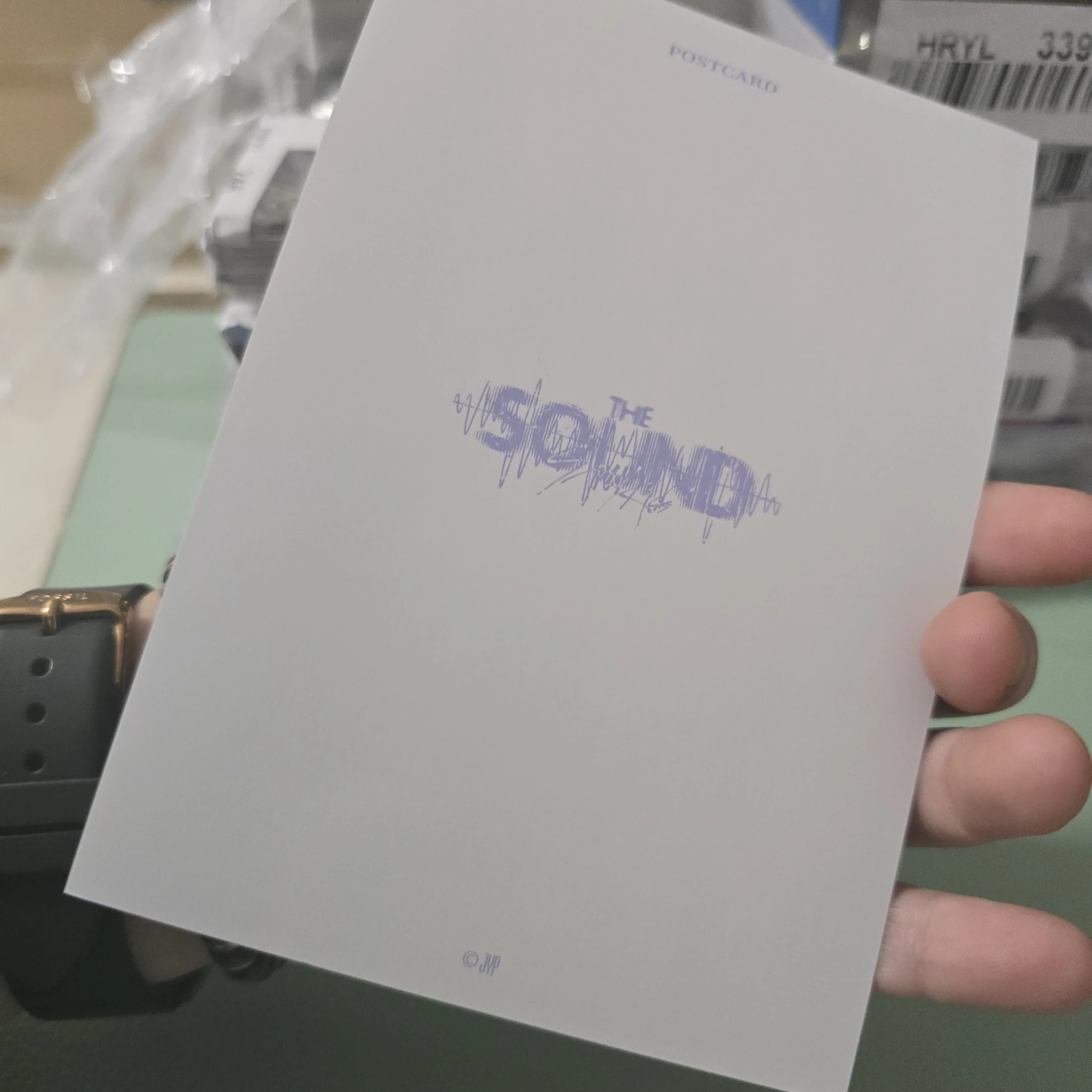 Stray Kids Seungmin Stray Kids - Seungmin - The Sound Album postcard merch inclusion D version item set pop-up white day shibuya109 listing photo 2