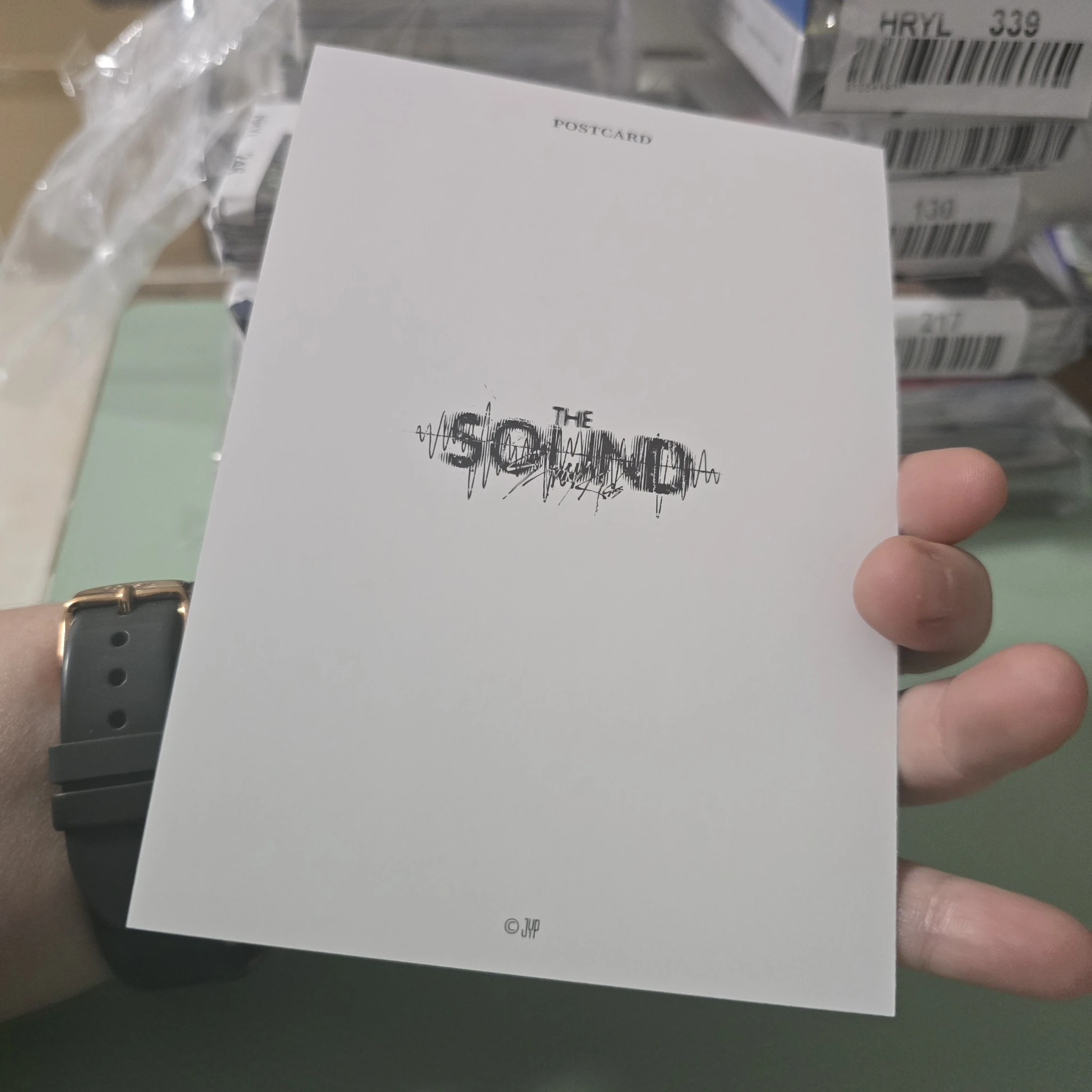 Stray Kids Felix Stray Kids - Felix - The Sound Album postcard B version merch inclusion item set pop-up white day shibuya109 listing photo 2