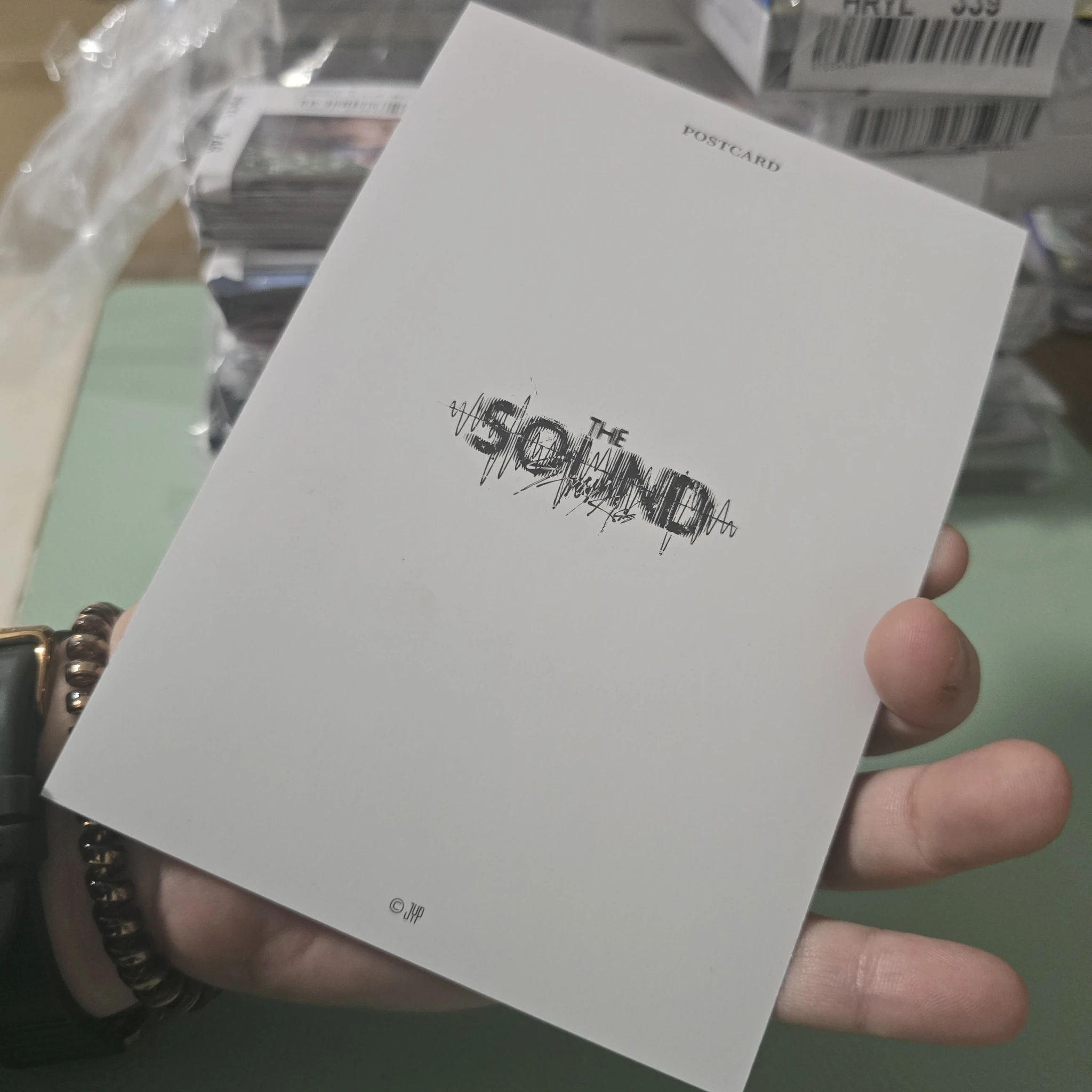 Stray Kids HAN Stray Kids - HAN - The Sound Album postcard B version merch inclusion item set pop-up white day shibuya109 listing photo 2