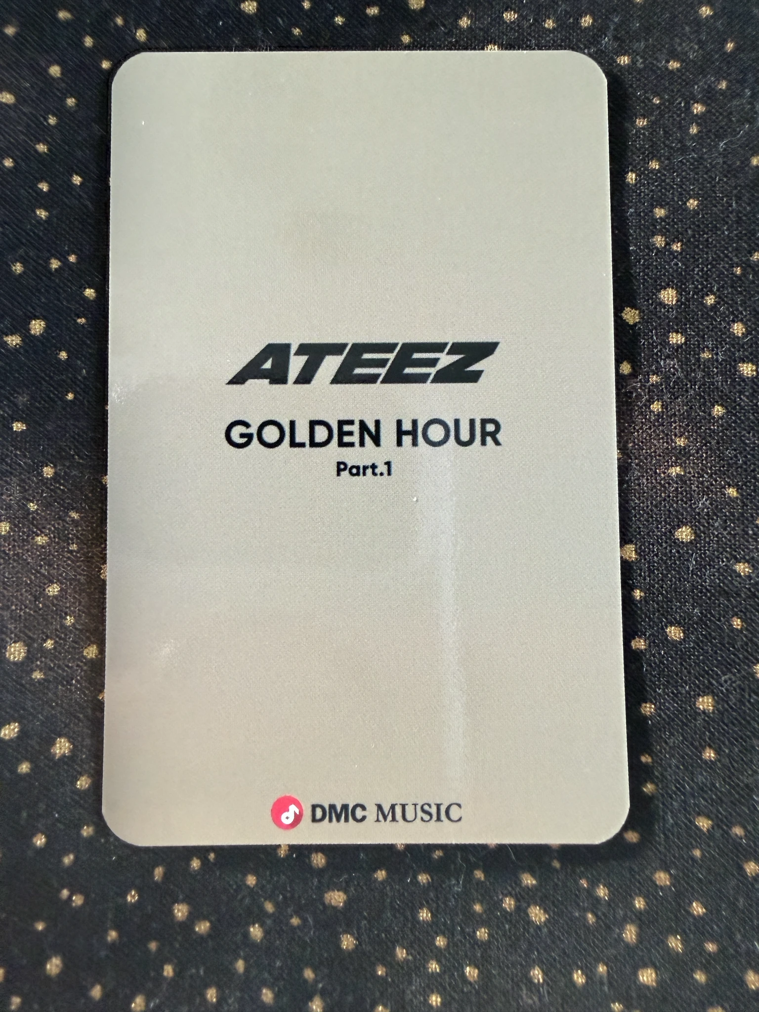 ATEEZ Hongjoong ATEEZ - Hongjoong - Golden Hour : Part.1 Album pob (pre-order benefit) fromm store listing photo 2
