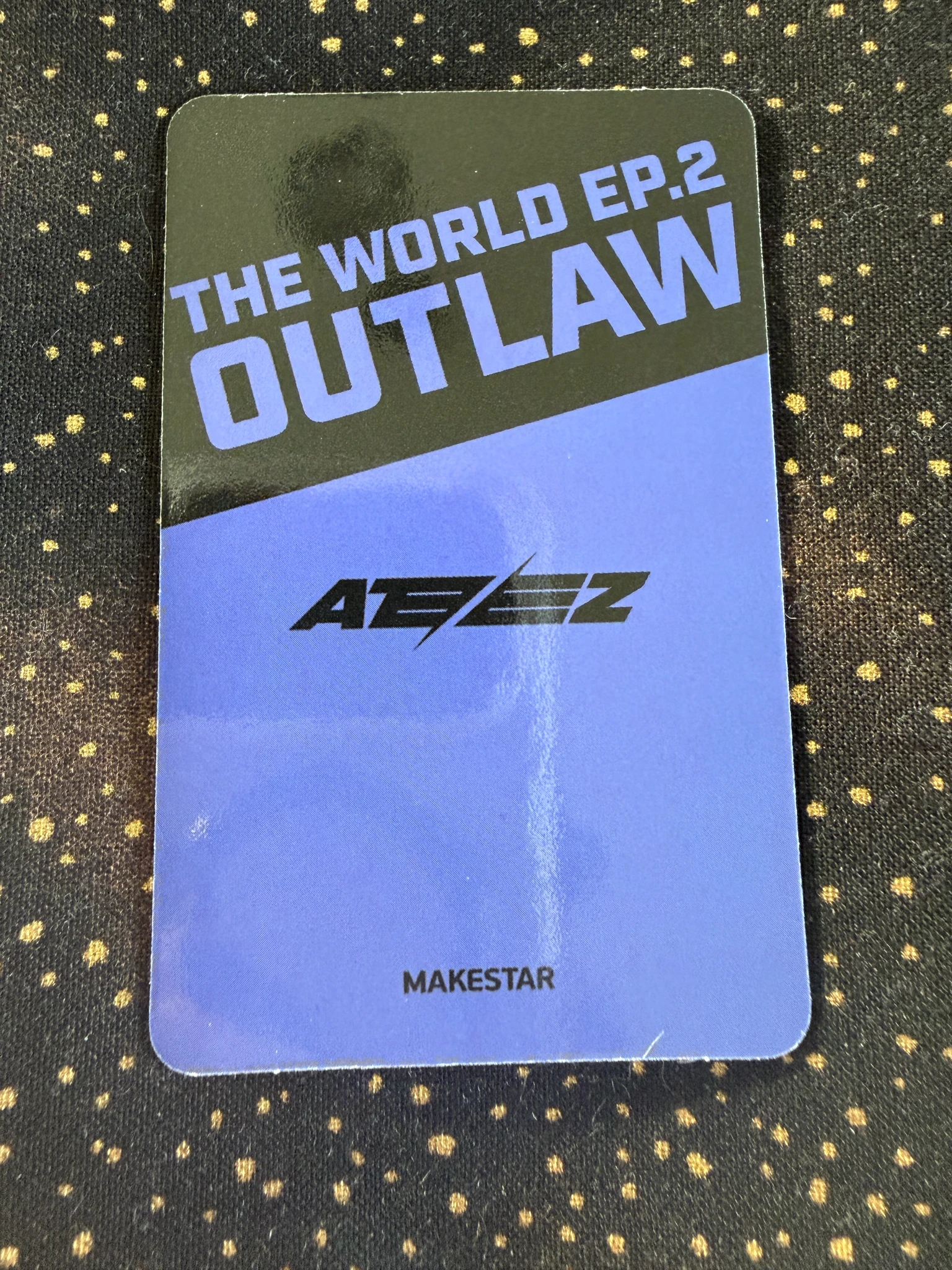 ATEEZ Seonghwa ATEEZ - Seonghwa - THE WORLD EP.2 : OUTLAW Album soundwave offline lucky draw round 1 version 2 listing photo 2