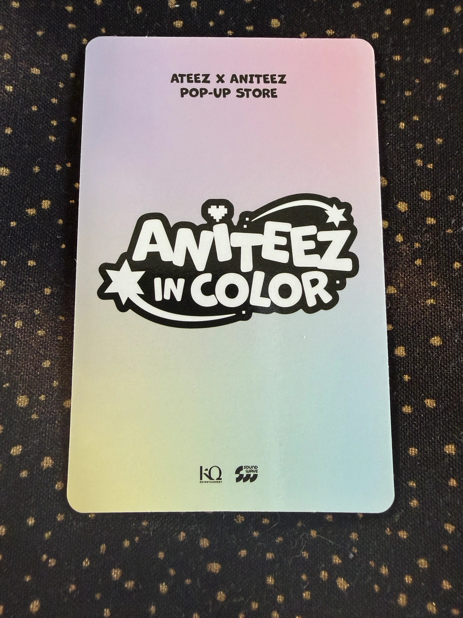 ATEEZ Yeosang ATEEZ - Yeosang - ANITEEZ IN COLOR Other online purchase benefit version 1 listing photo 2