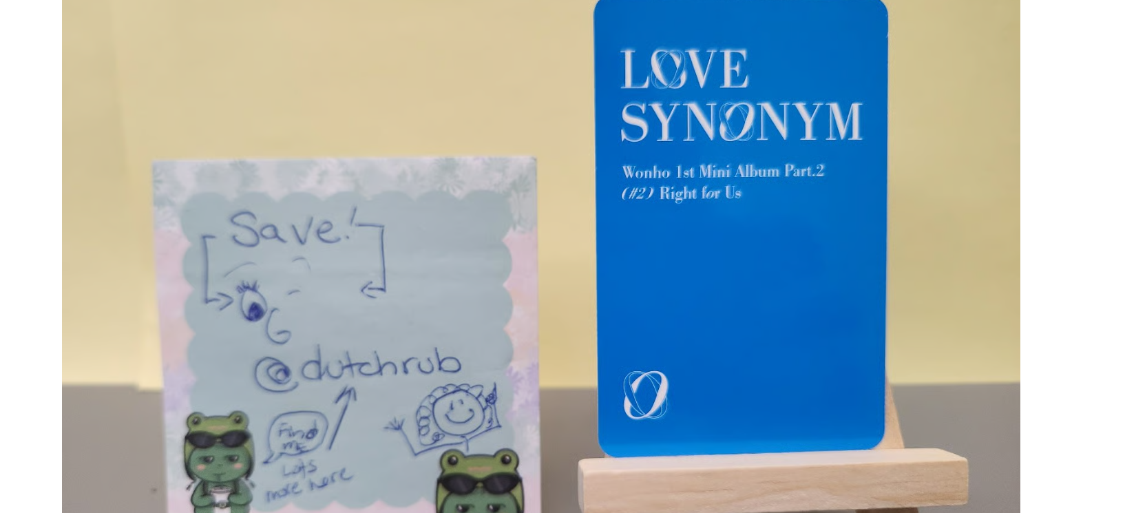 Wonho Wonho Wonho - Wonho - Love Synonym #2: Right For Us Album album photocard version 2 listing photo 2