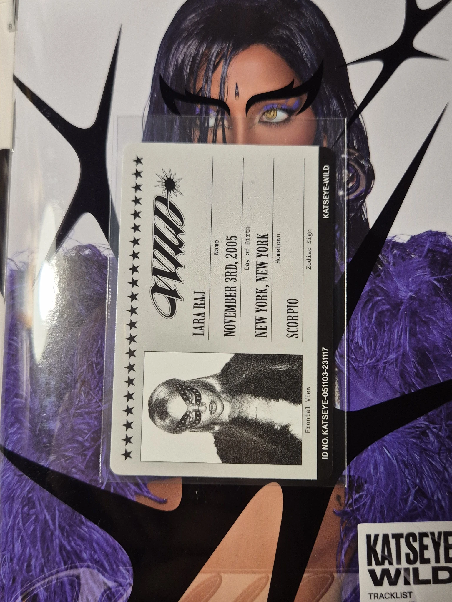 KATSEYE Lara KATSEYE - Lara - WILD Album album photocard member version version 1 listing photo 2