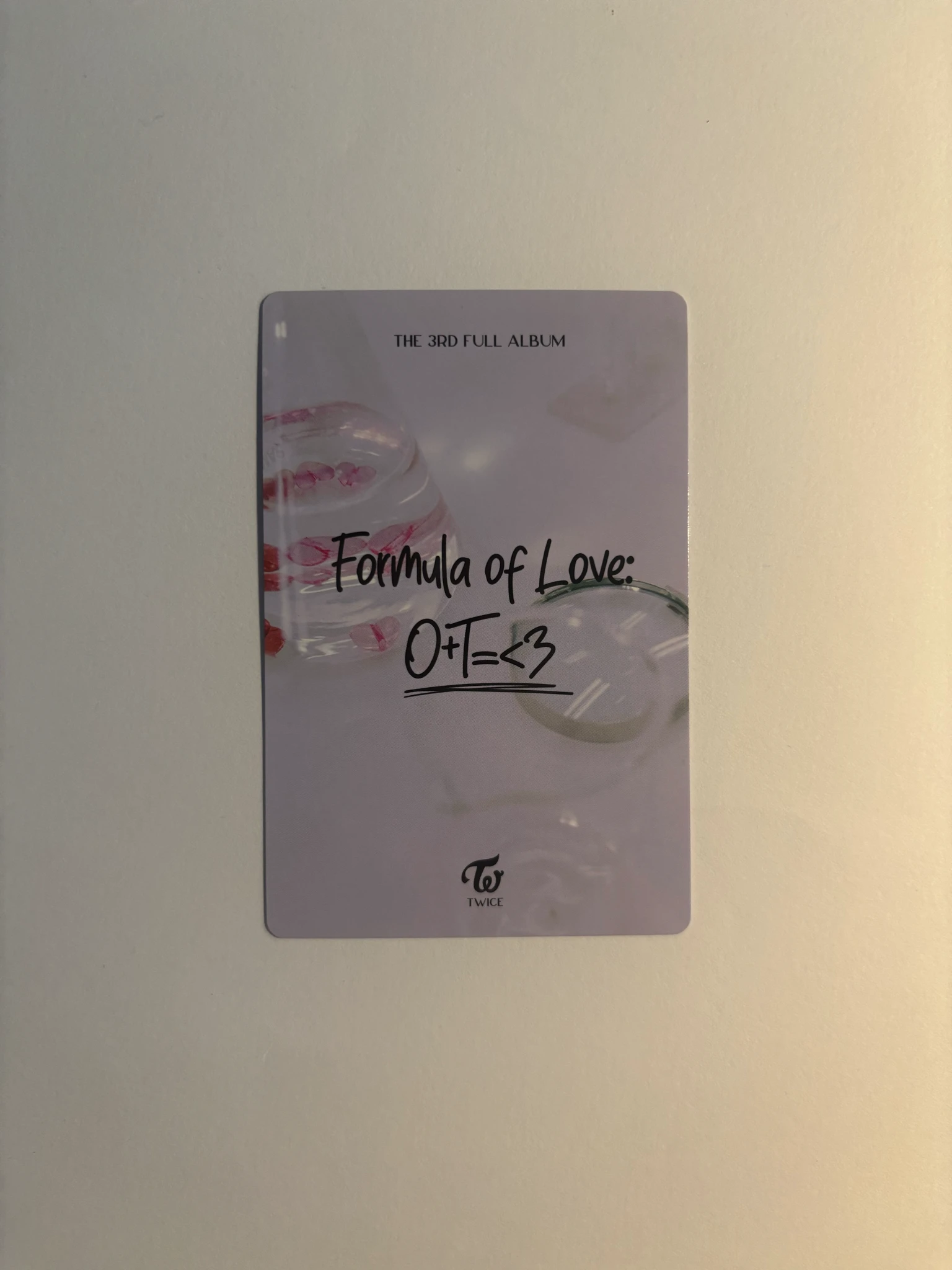 TWICE Jihyo TWICE-Jihyo-Album-Formula of Love: O+T=<3 listing photo 2